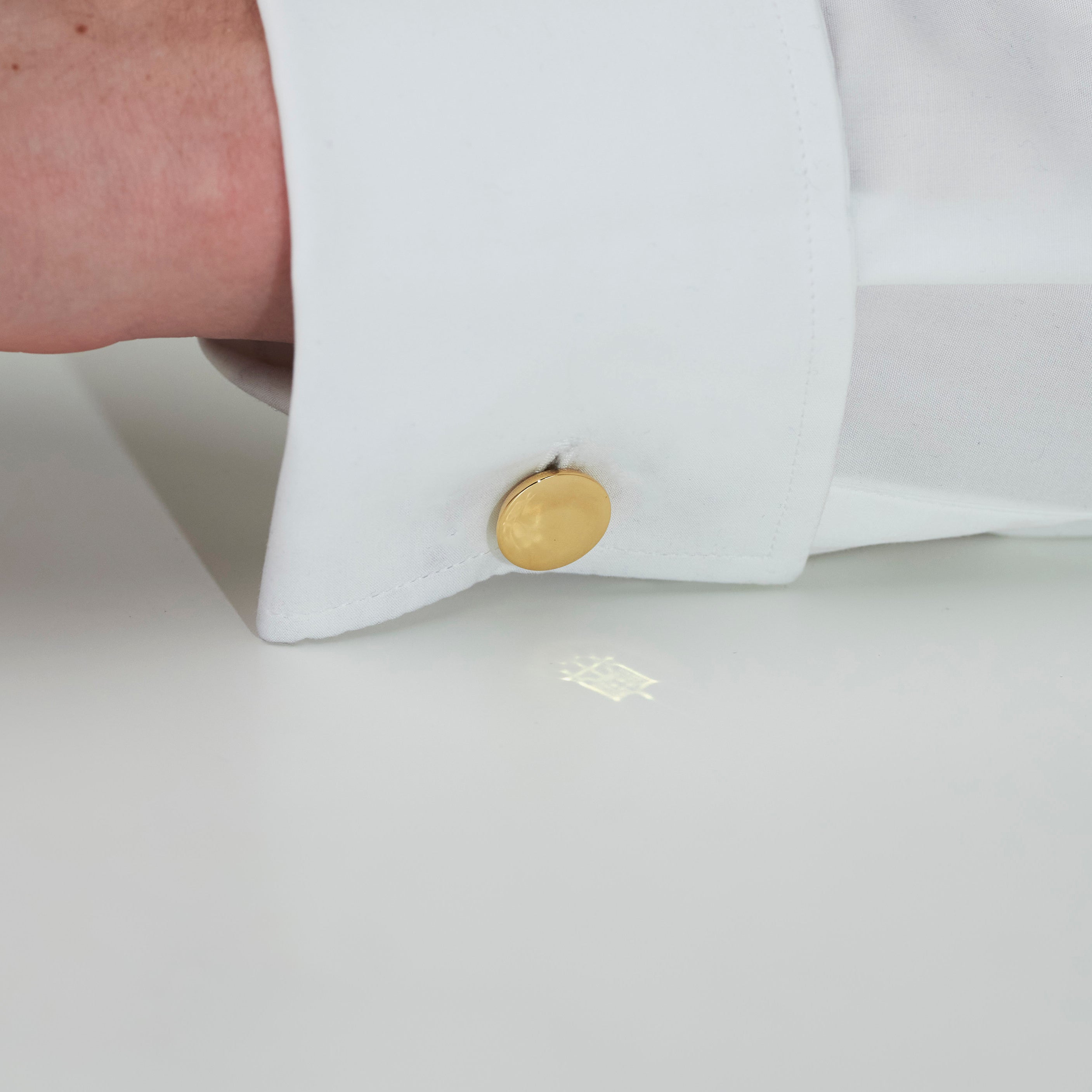 886 Royal Mint Cufflinks 886 Caustic Cufflinks in 18ct Yellow Gold
