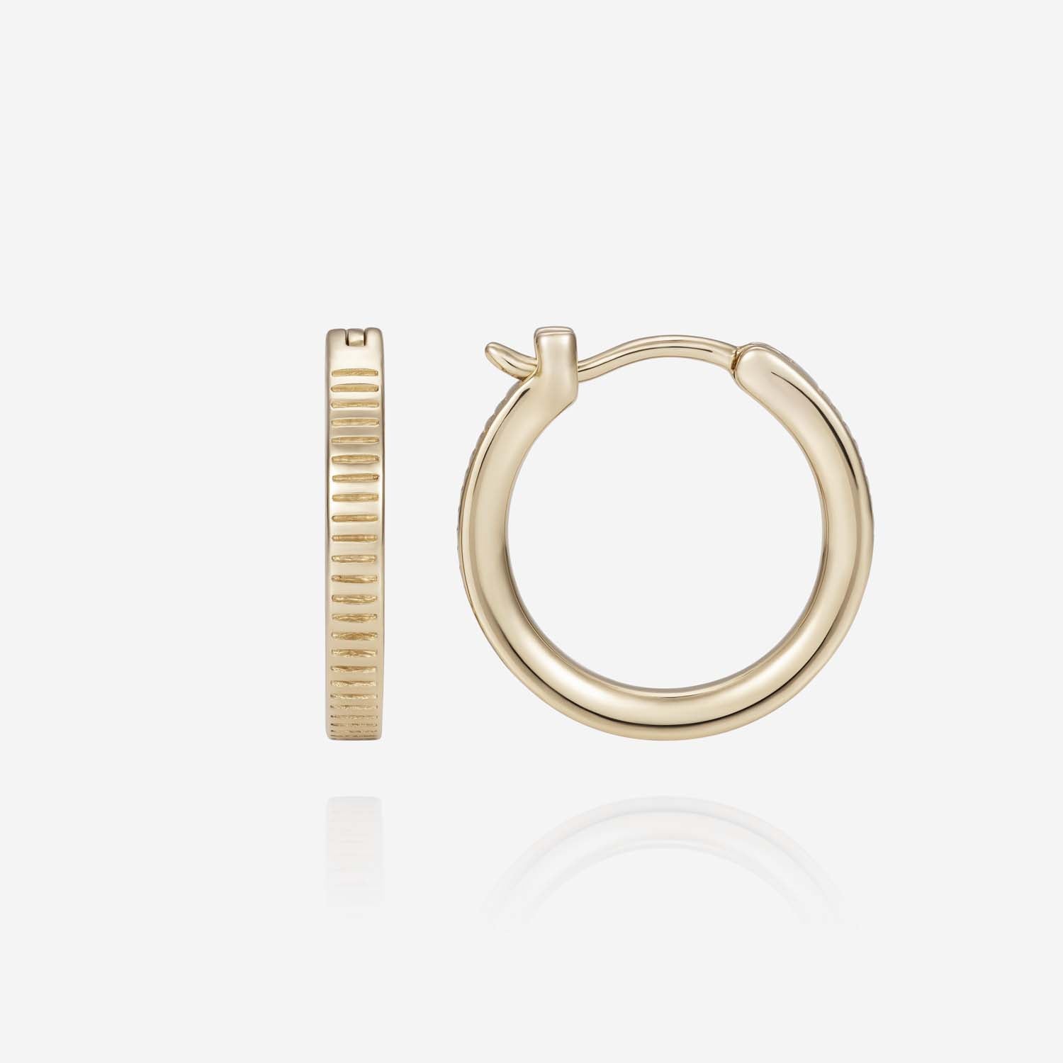 886 Royal Mint Earrings Et Hoop Earrings 9ct Yellow Gold