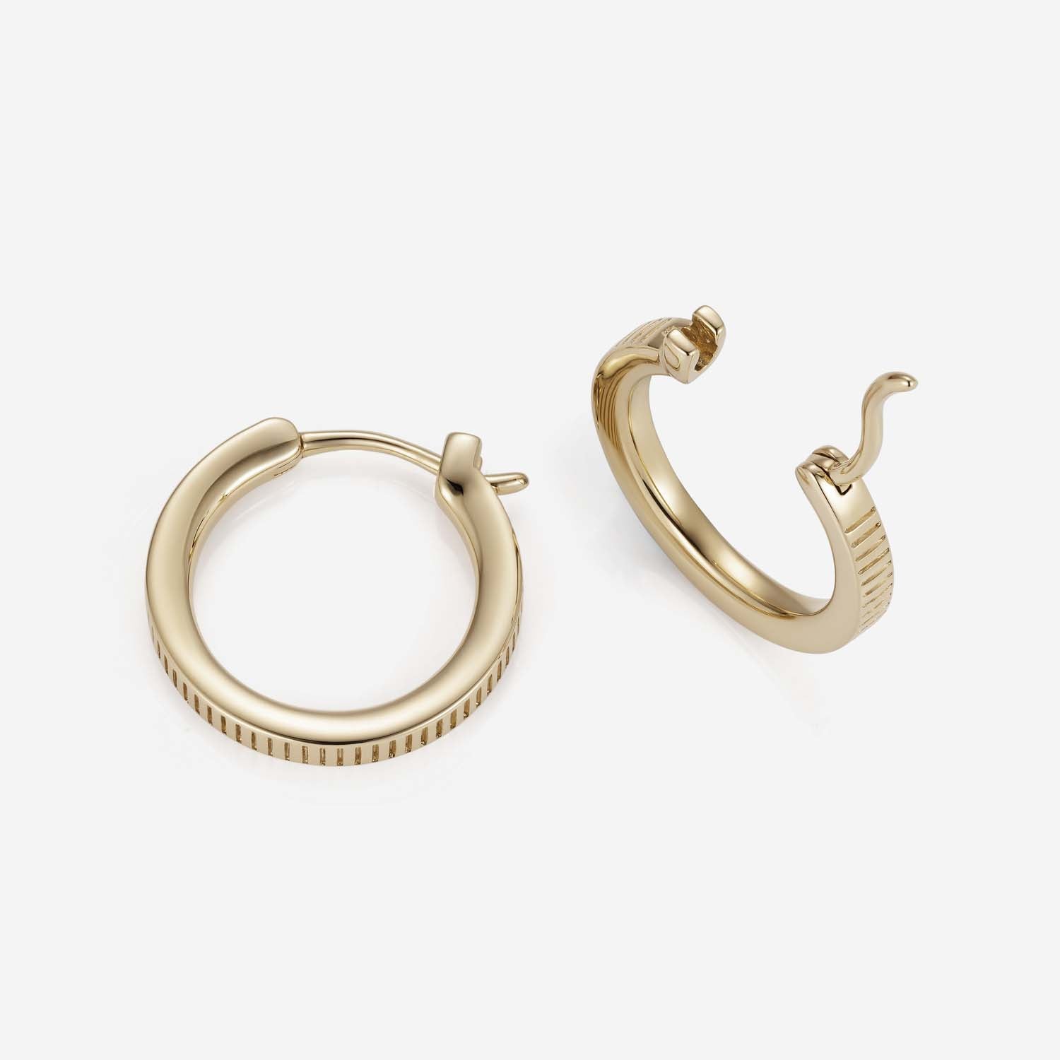 886 Royal Mint Earrings Et Hoop Earrings 9ct Yellow Gold