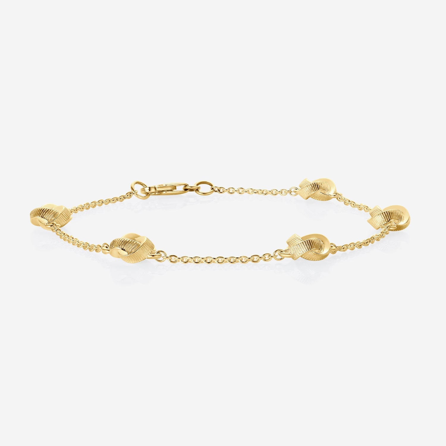 886 Royal Mint Bracelets Knot Bracelet 18ct Yellow Gold