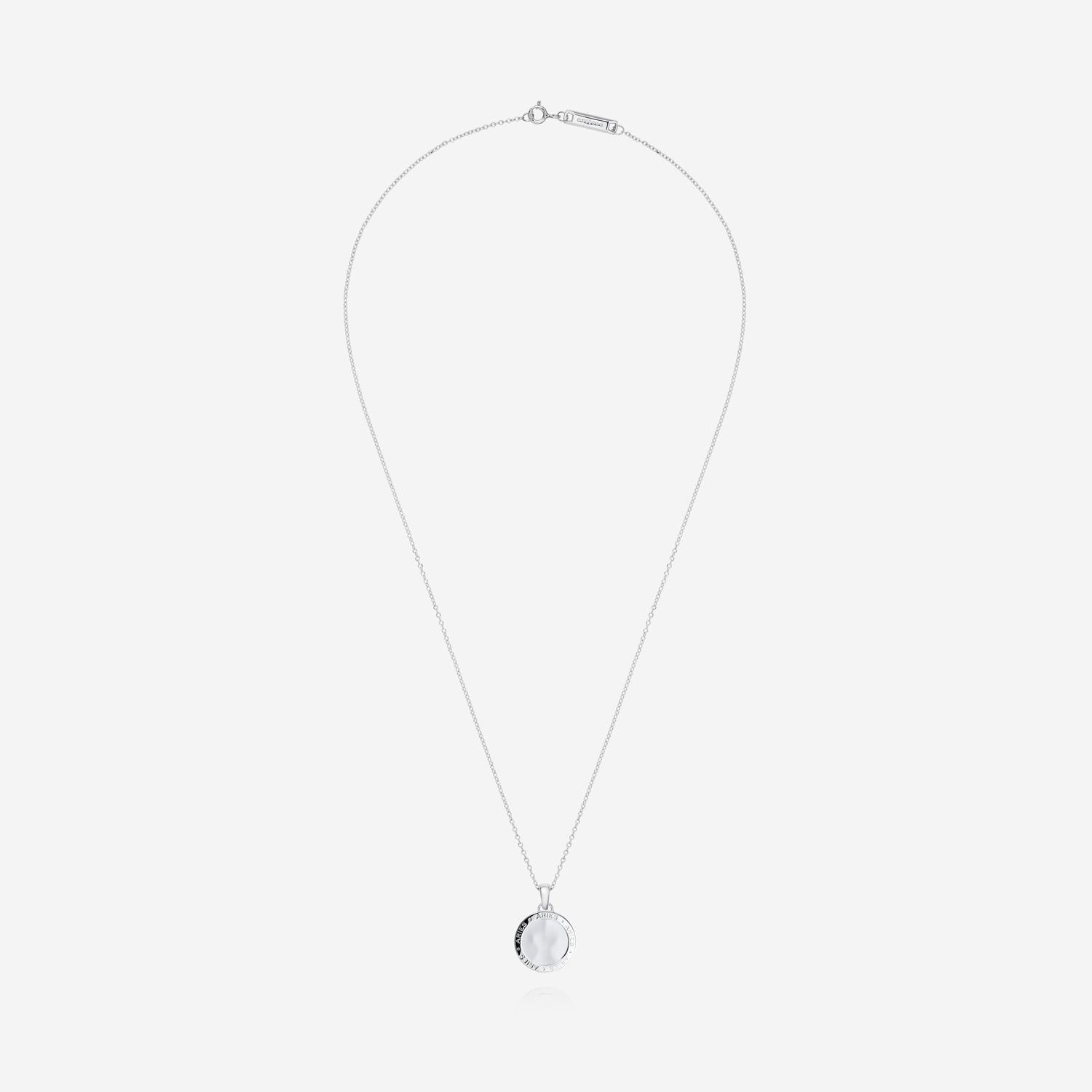 886 Royal Mint Necklaces 886 Caustic Aries Pendant with Chain in 18ct Yellow Gold