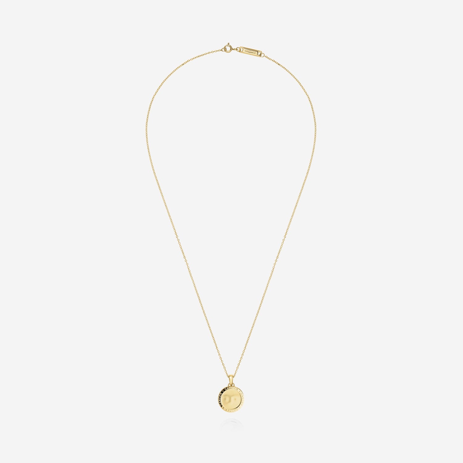 886 Royal Mint Necklaces 886 Caustic Cancer Pendant with Chain in 18ct Yellow Gold