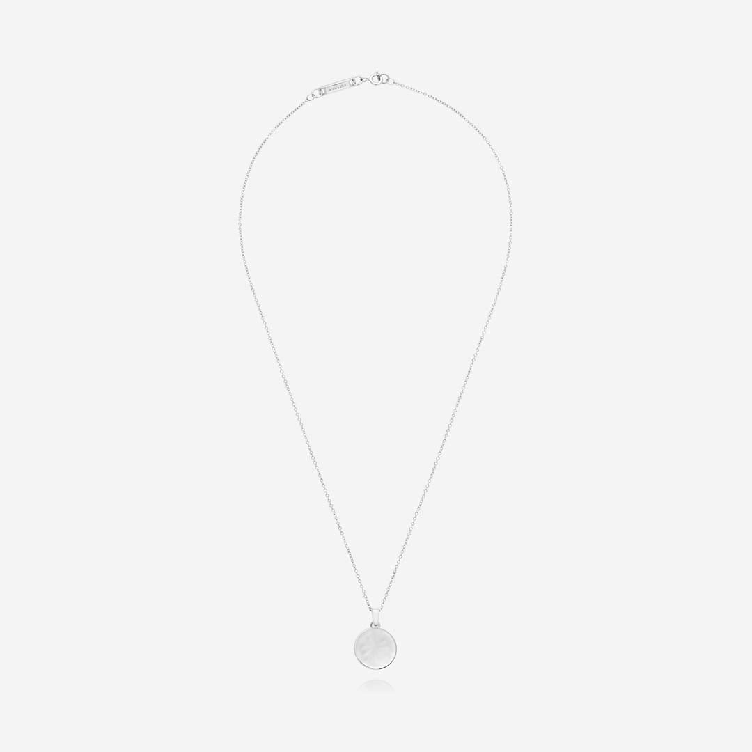 886 Royal Mint Pendants & Charms 886 Four-Leaf Clover Caustic Pendant with Chain Sterling Silver
