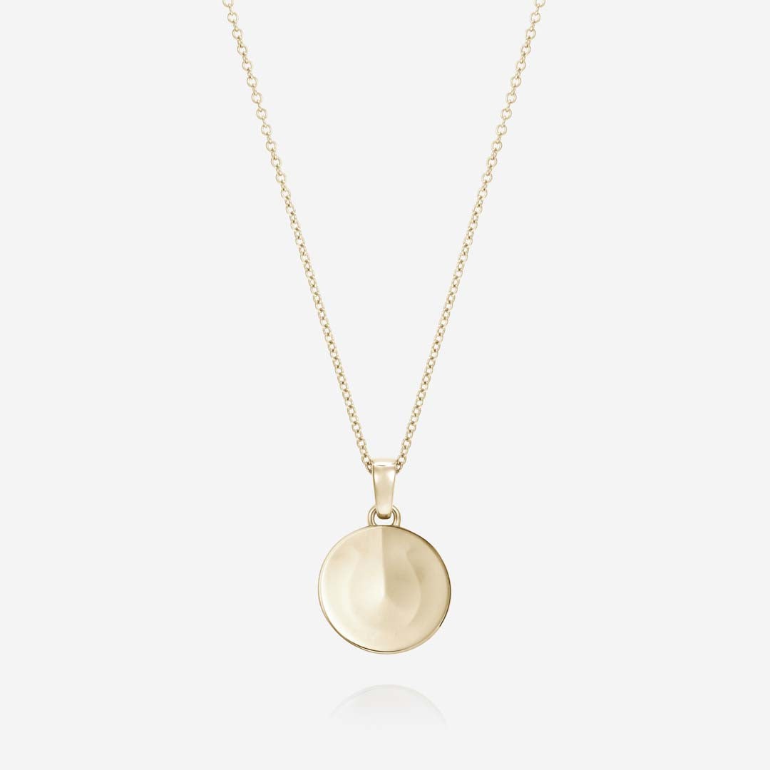 886 Royal Mint Pendants & Charms 886 Horseshoe Caustic Pendant with Chain 9ct Yellow Gold