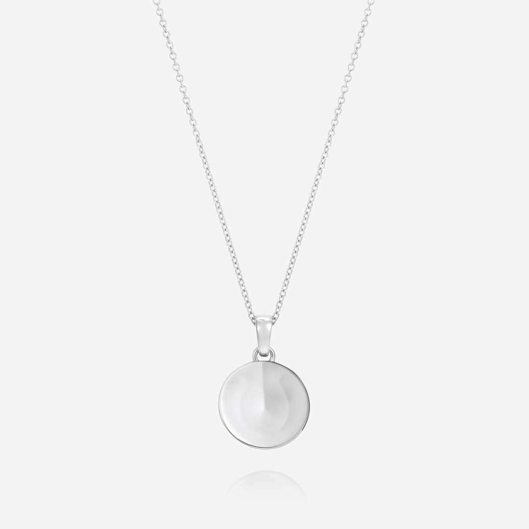 886 Royal Mint Pendants & Charms 886 Horseshoe Caustic Pendant with Chain Sterling Silver