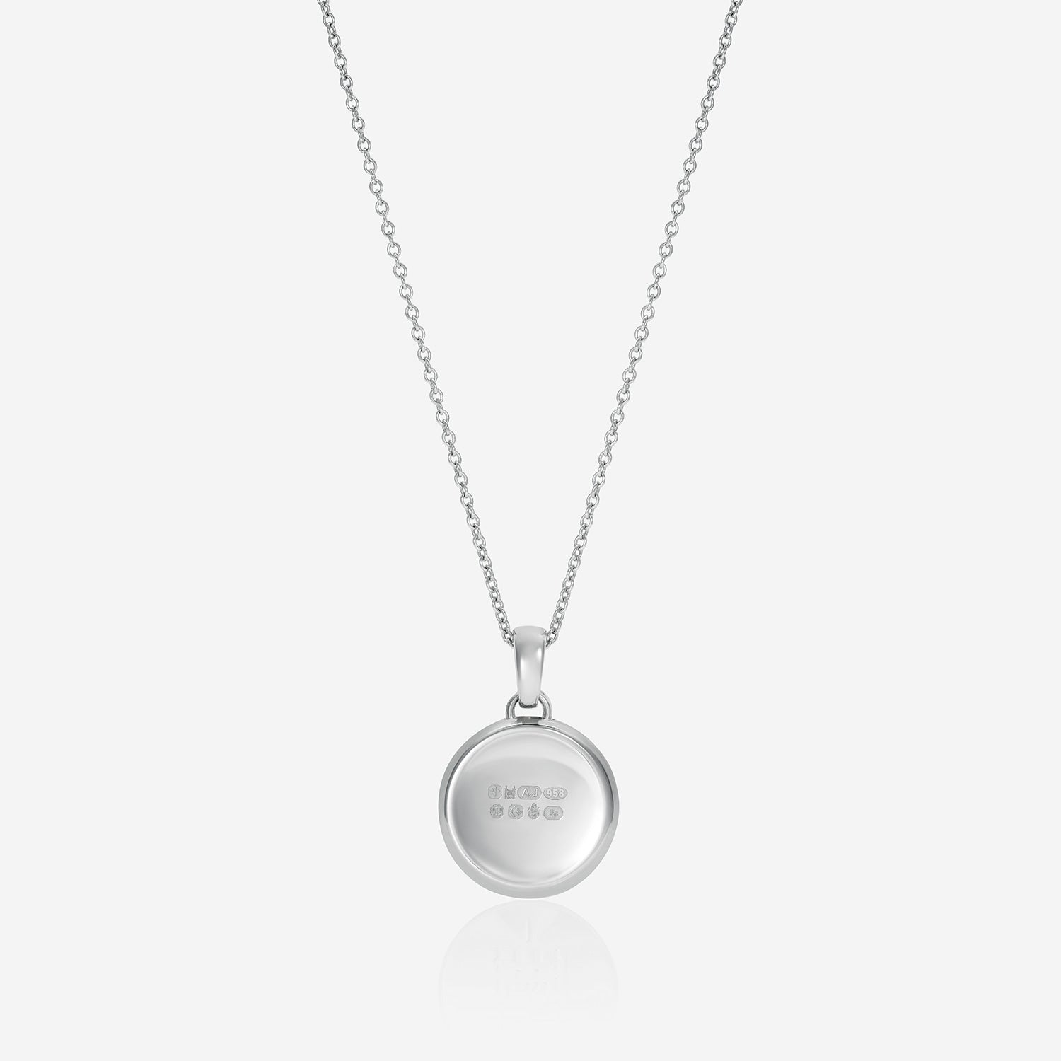 886 Royal Mint Necklaces 886 Caustic Tower Pendant with Chain in Sterling Silver