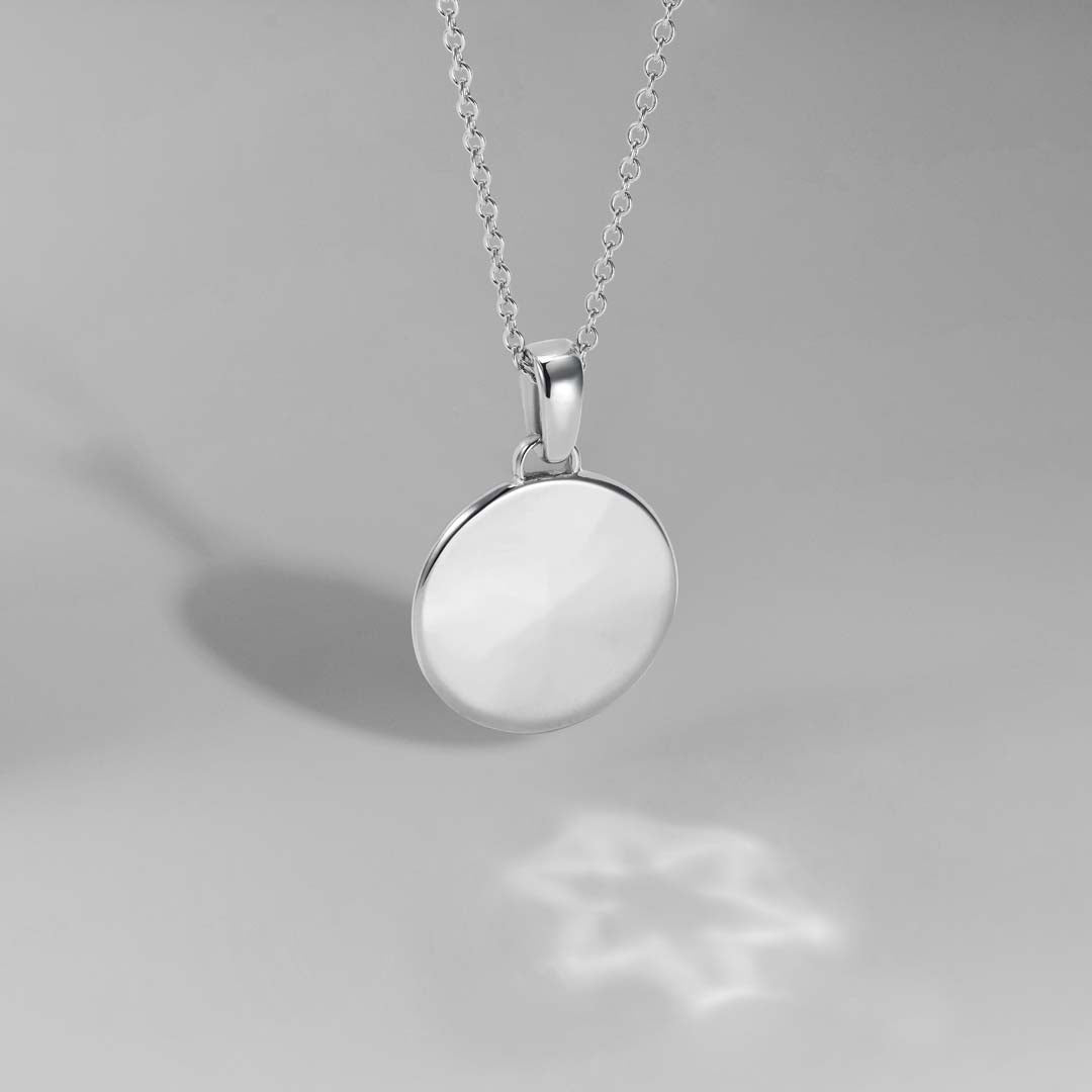 886 Royal Mint Pendants & Charms 886 Star Caustic Pendant with Chain Sterling Silver