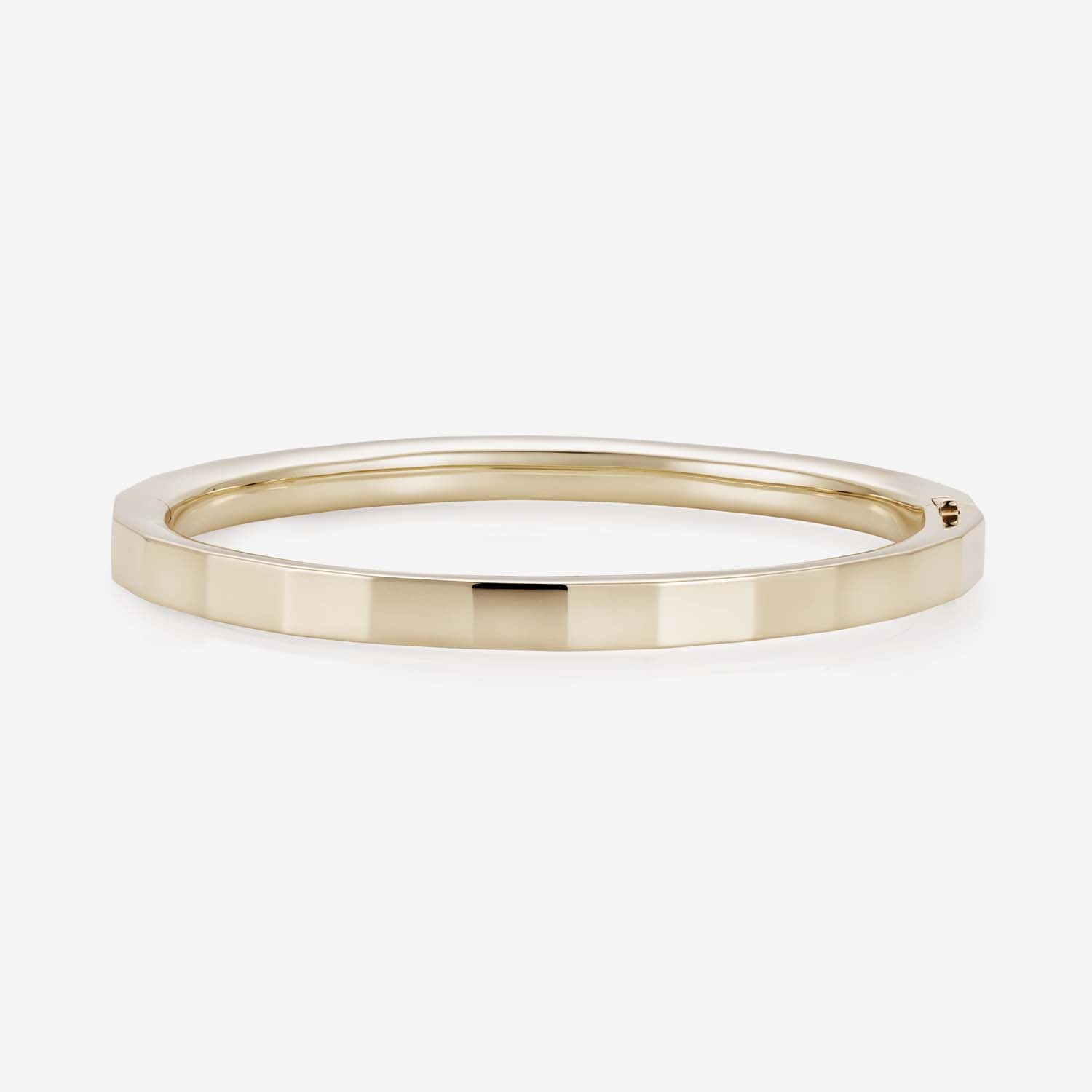 886 Royal Mint Bracelets Decus Hinged Bangle 9ct Yellow Gold