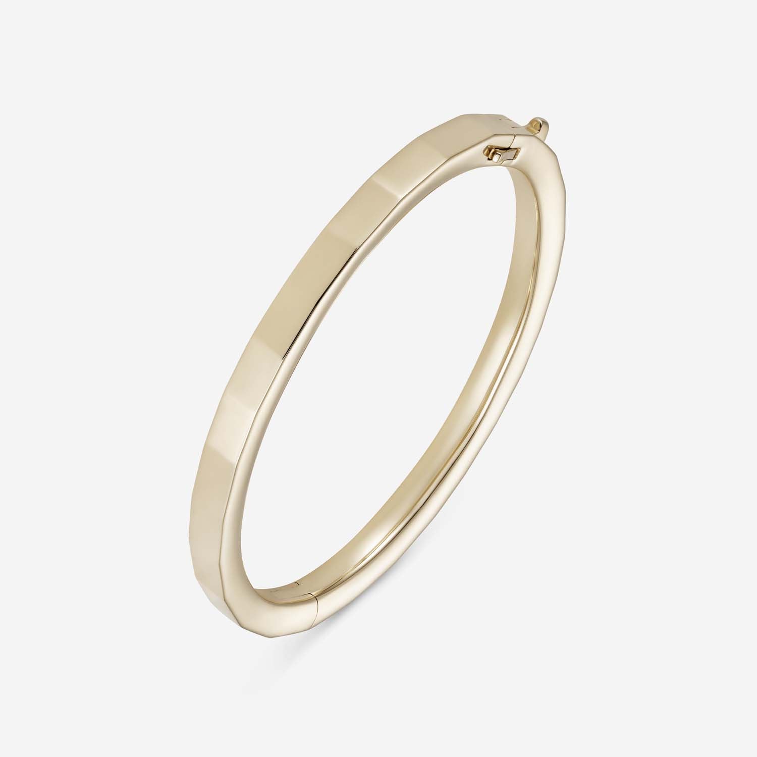 886 Royal Mint Bracelets Decus Hinged Bangle 9ct Yellow Gold