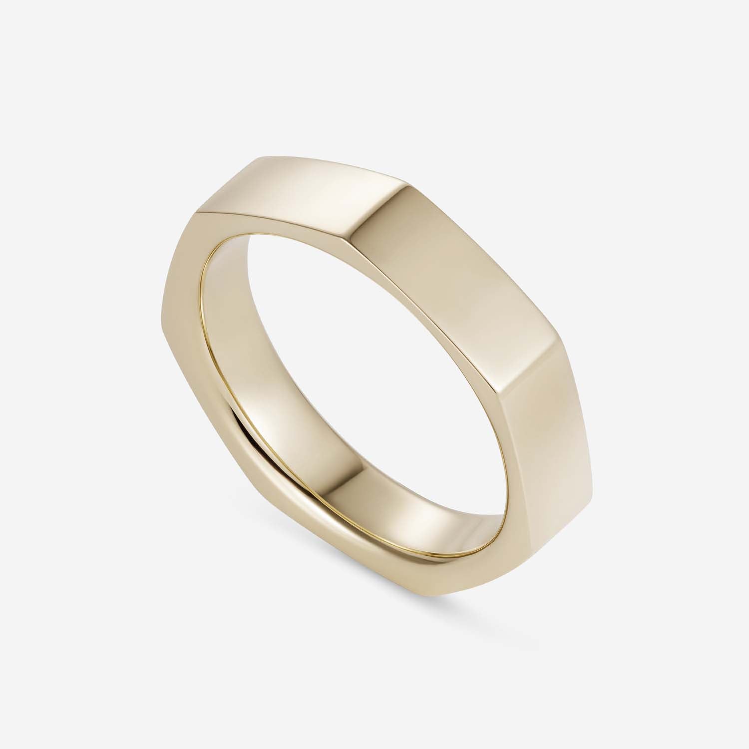 886 Royal Mint Rings Decus Large Ring 9ct Yellow Gold