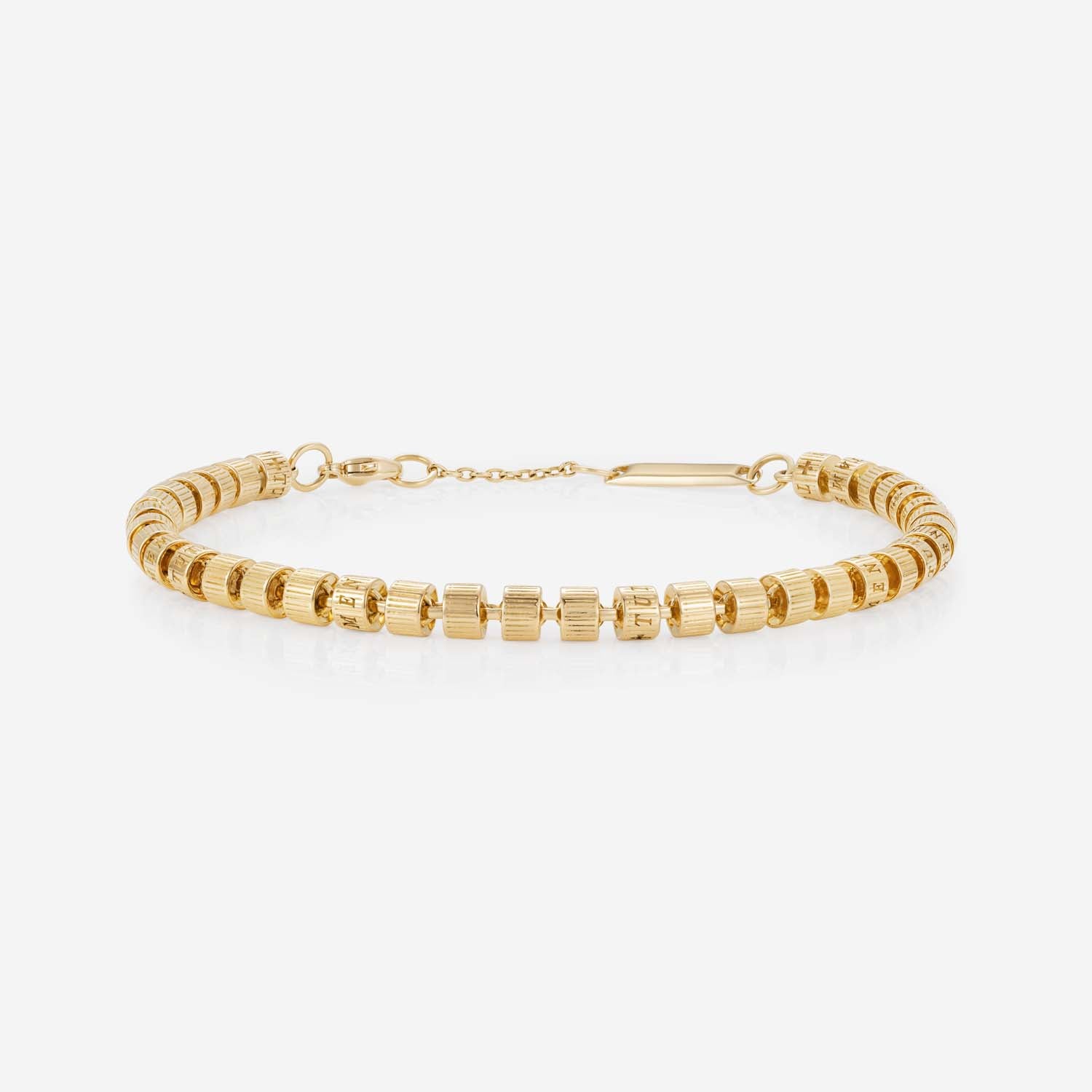 886 Royal Mint Bracelets Tutamen Stack Bracelet 18ct Yellow Gold