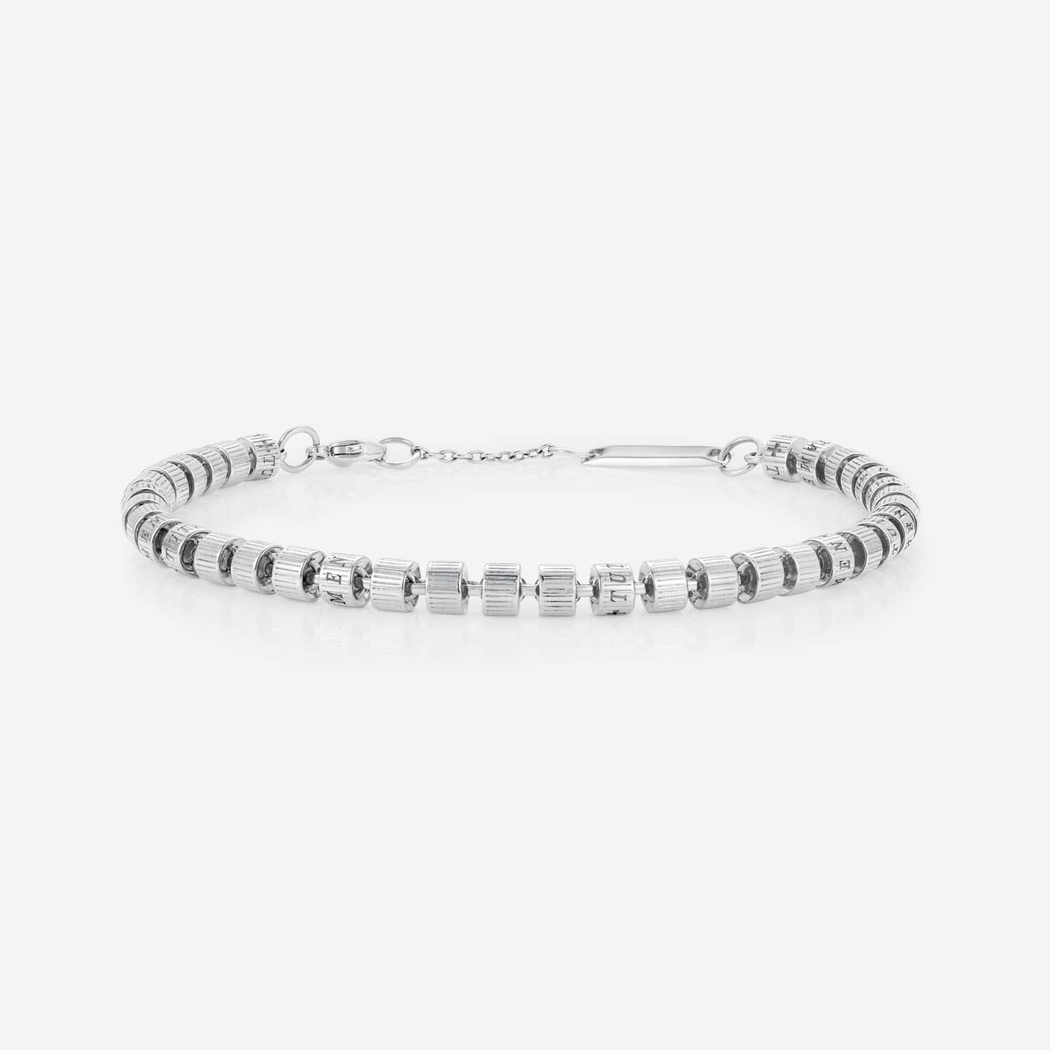886 Royal Mint Bracelets Tutamen Stack Bracelet Silver