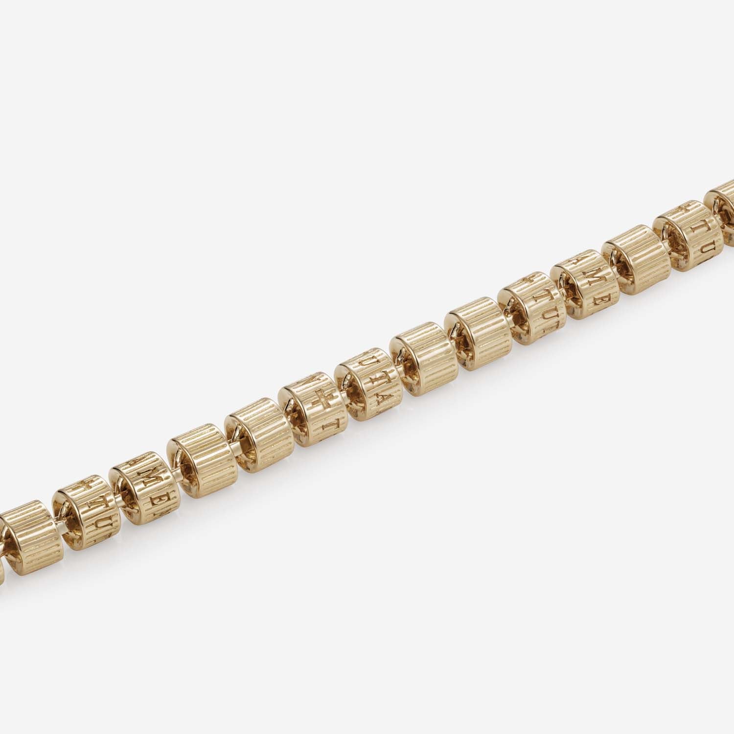 886 Royal Mint Bracelets Tutamen Stack Bracelet 9ct Yellow Gold