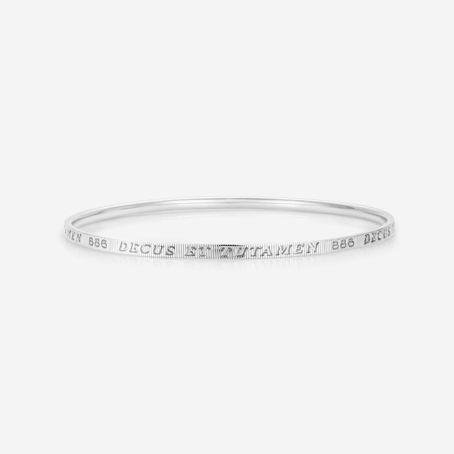 886 Royal Mint Bracelets Tutamen Bangle Silver