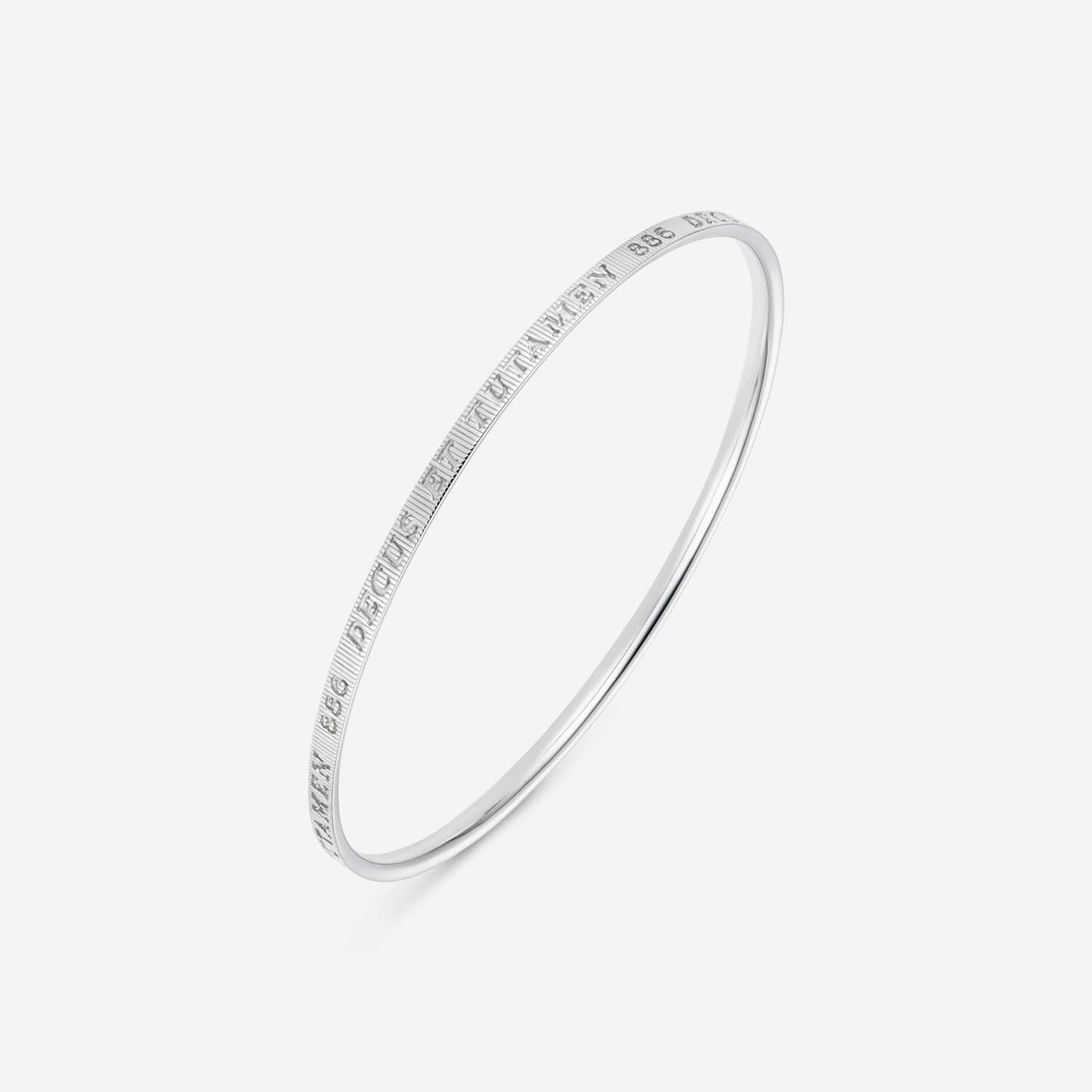 886 Royal Mint Bracelets Tutamen Bangle Silver