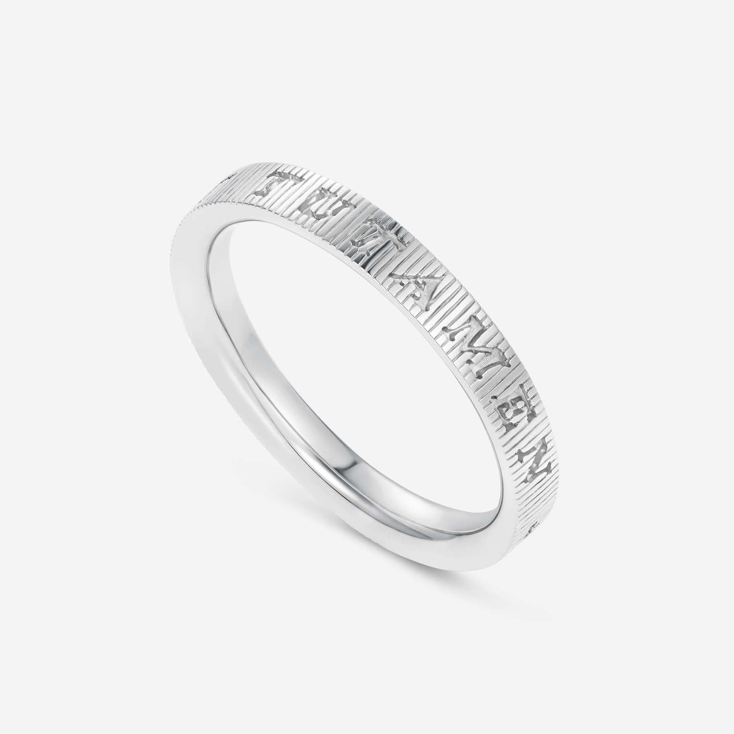 886 Royal Mint Rings Tutamen Small Ring Silver