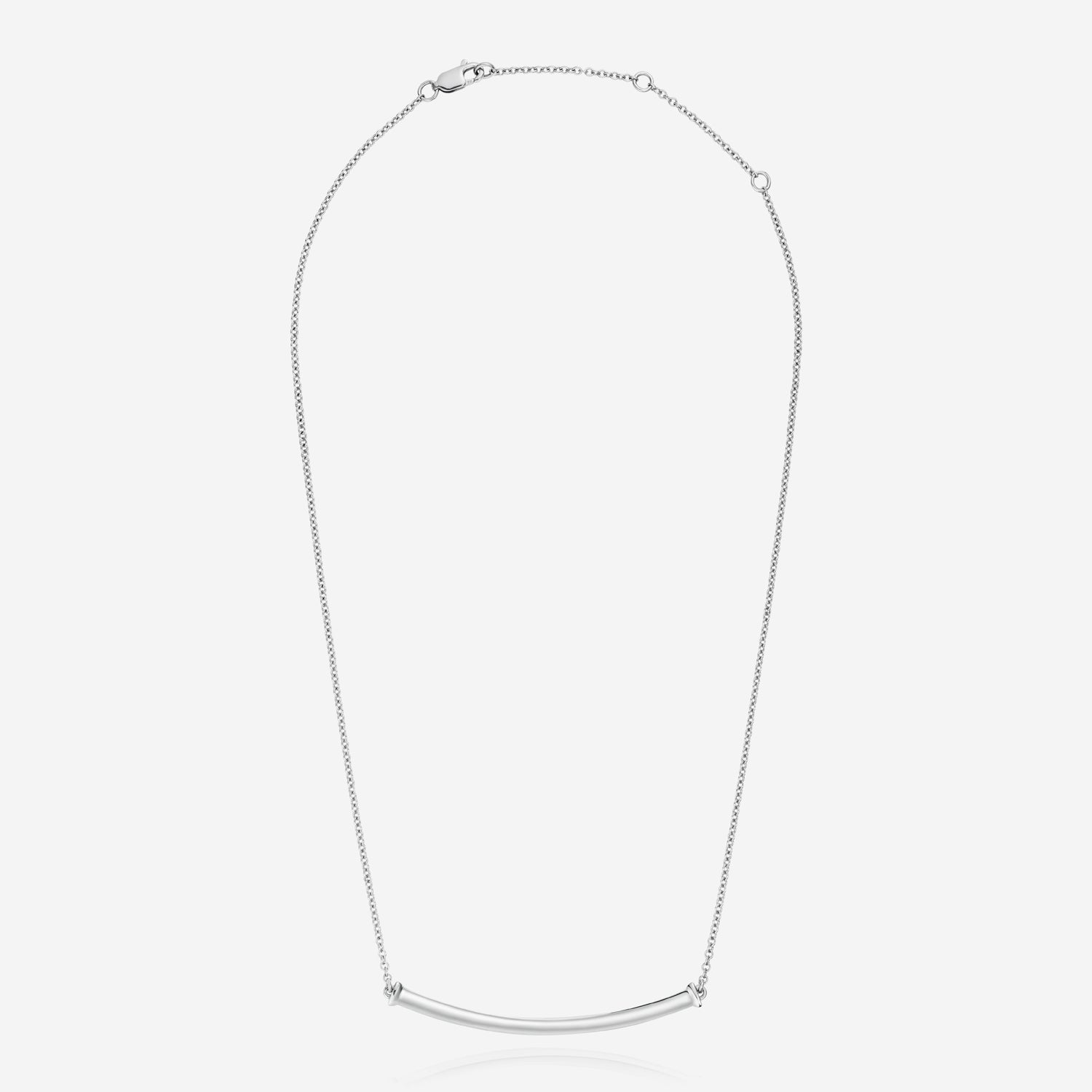 886 Royal Mint Necklaces 886 Bar Necklace Silver