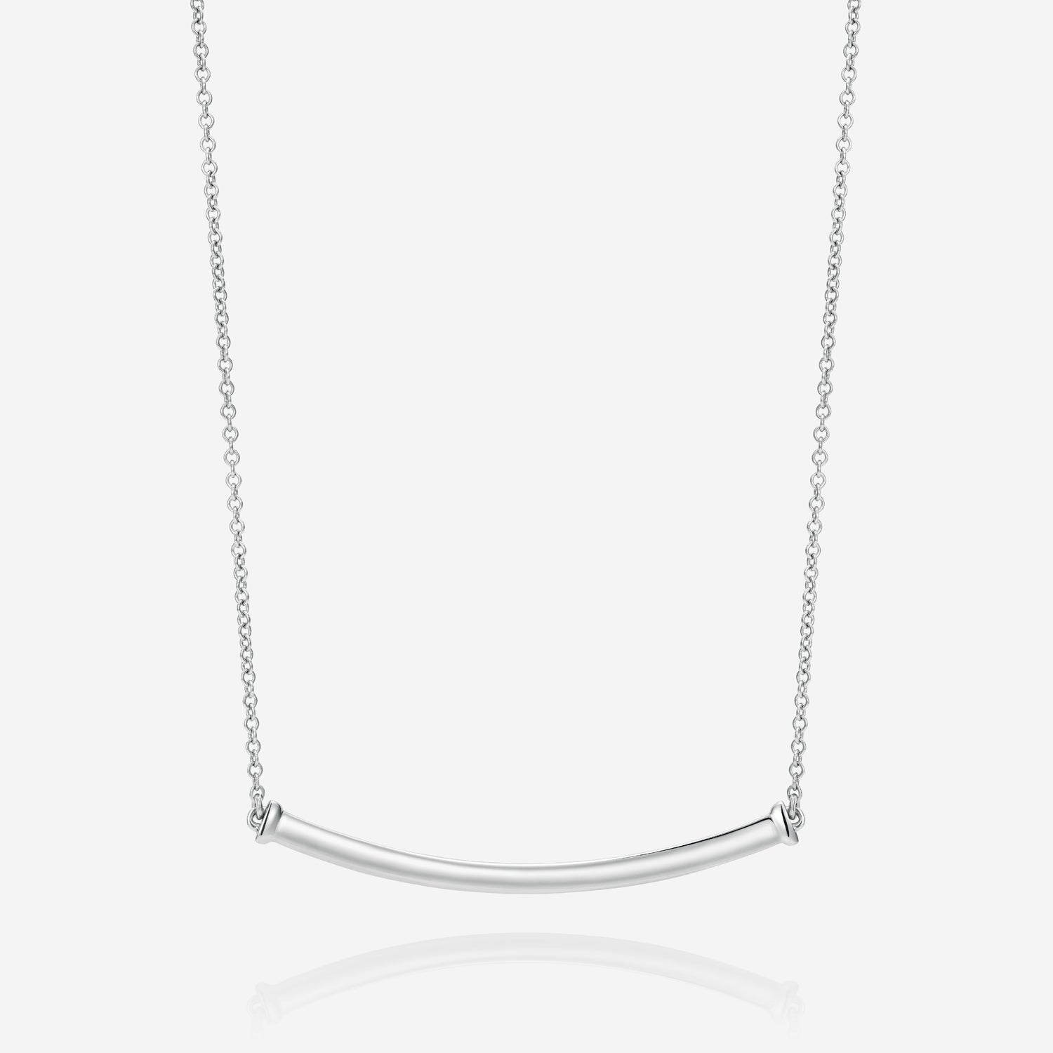 886 Royal Mint Necklaces 886 Bar Necklace Silver