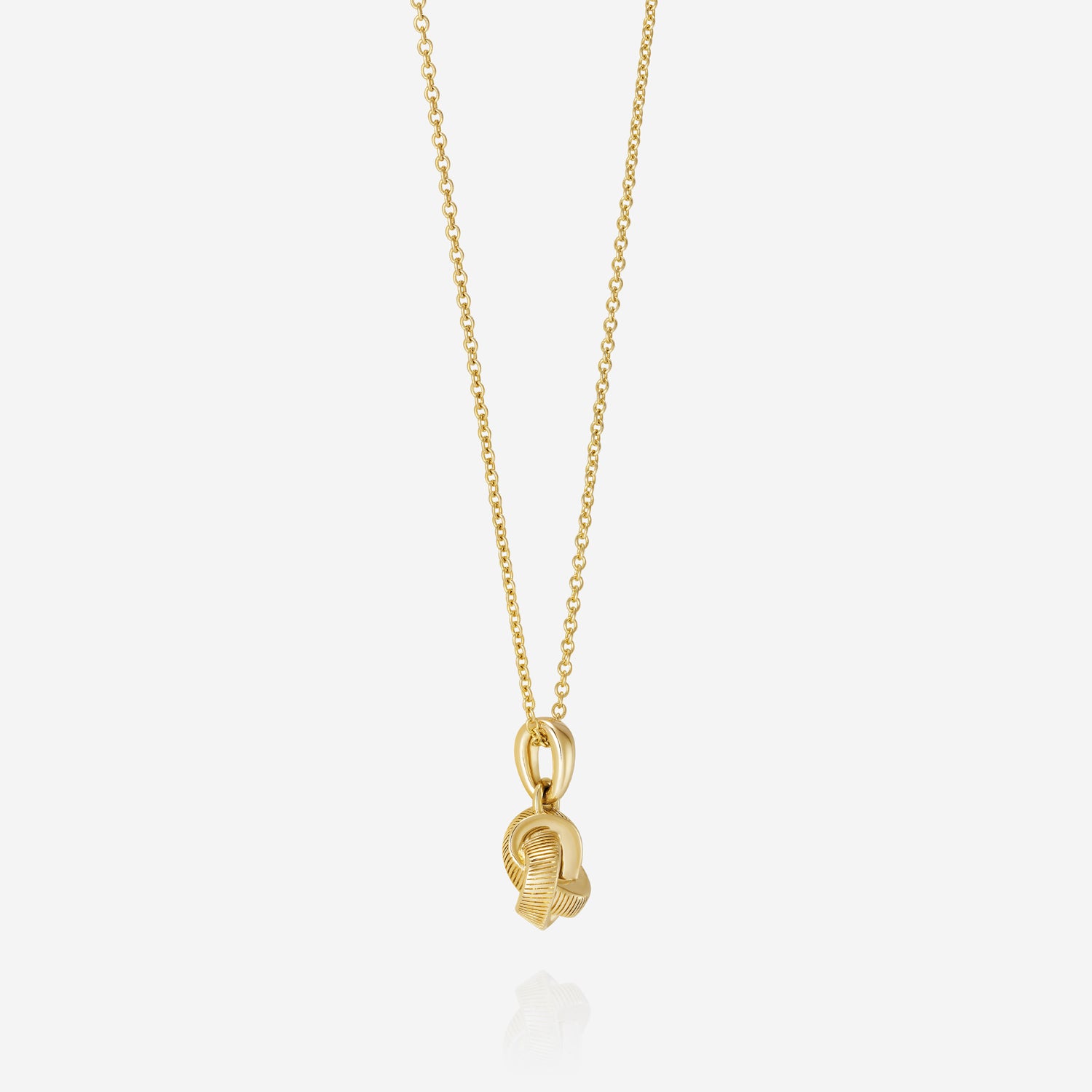 886 Royal Mint Pendants & Charms Knot Pendant With Chain 18ct Yellow Gold