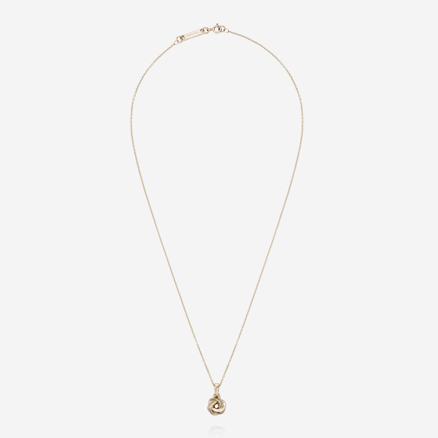 886 Royal Mint Pendants & Charms Knot Pendant With Chain 9ct Yellow Gold
