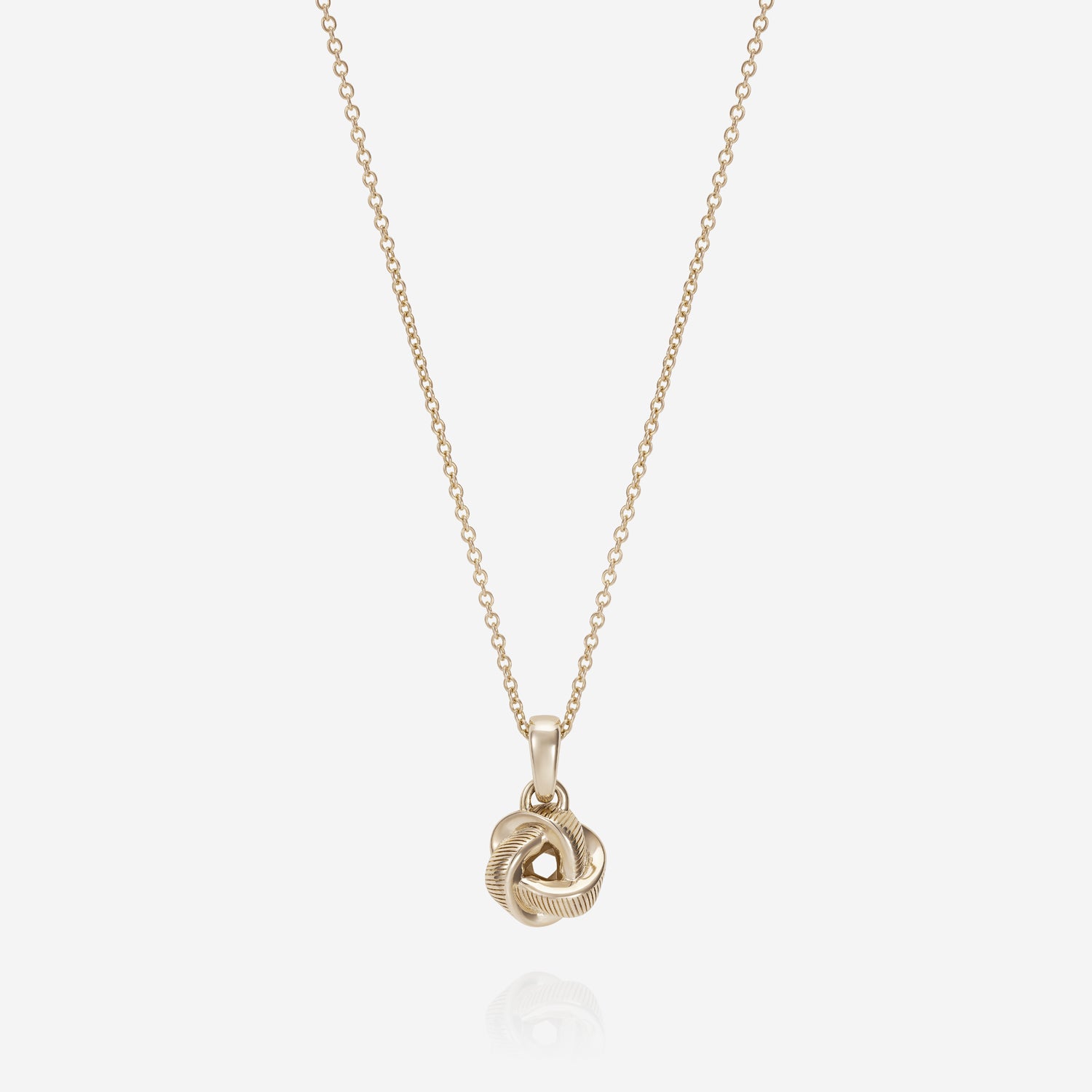 886 Royal Mint Pendants & Charms Knot Pendant With Chain 9ct Yellow Gold
