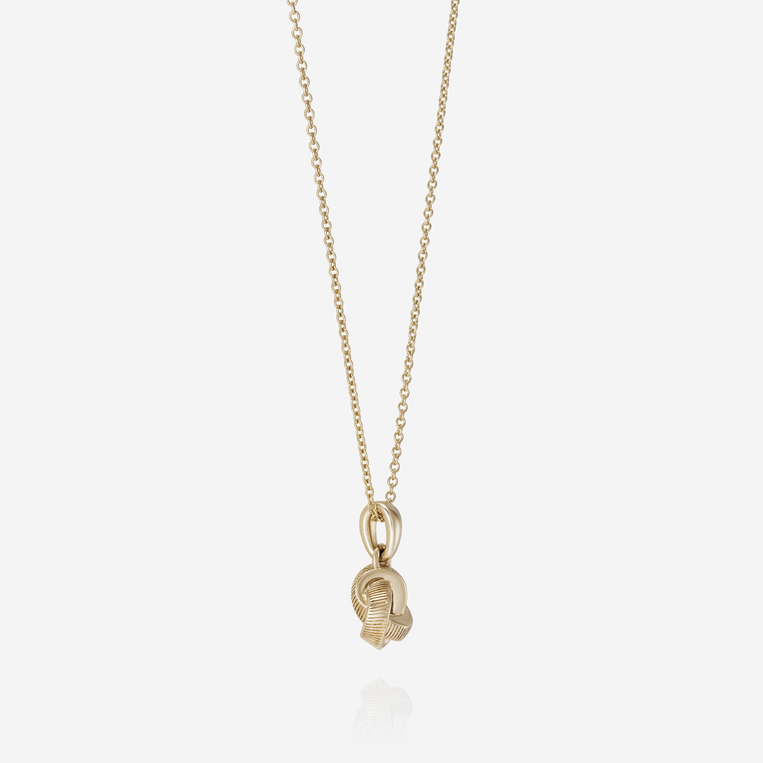 886 Royal Mint Pendants & Charms Knot Pendant With Chain 9ct Yellow Gold