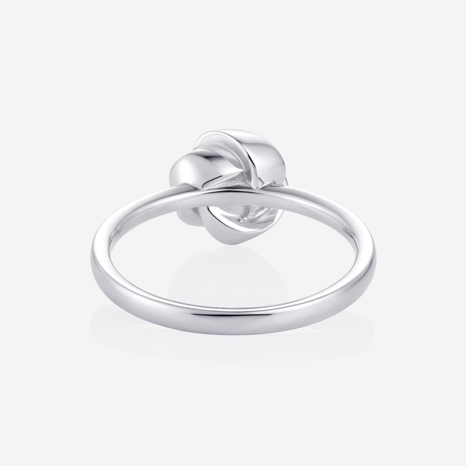 886 Royal Mint Rings Pearl Knot Ring, Silver