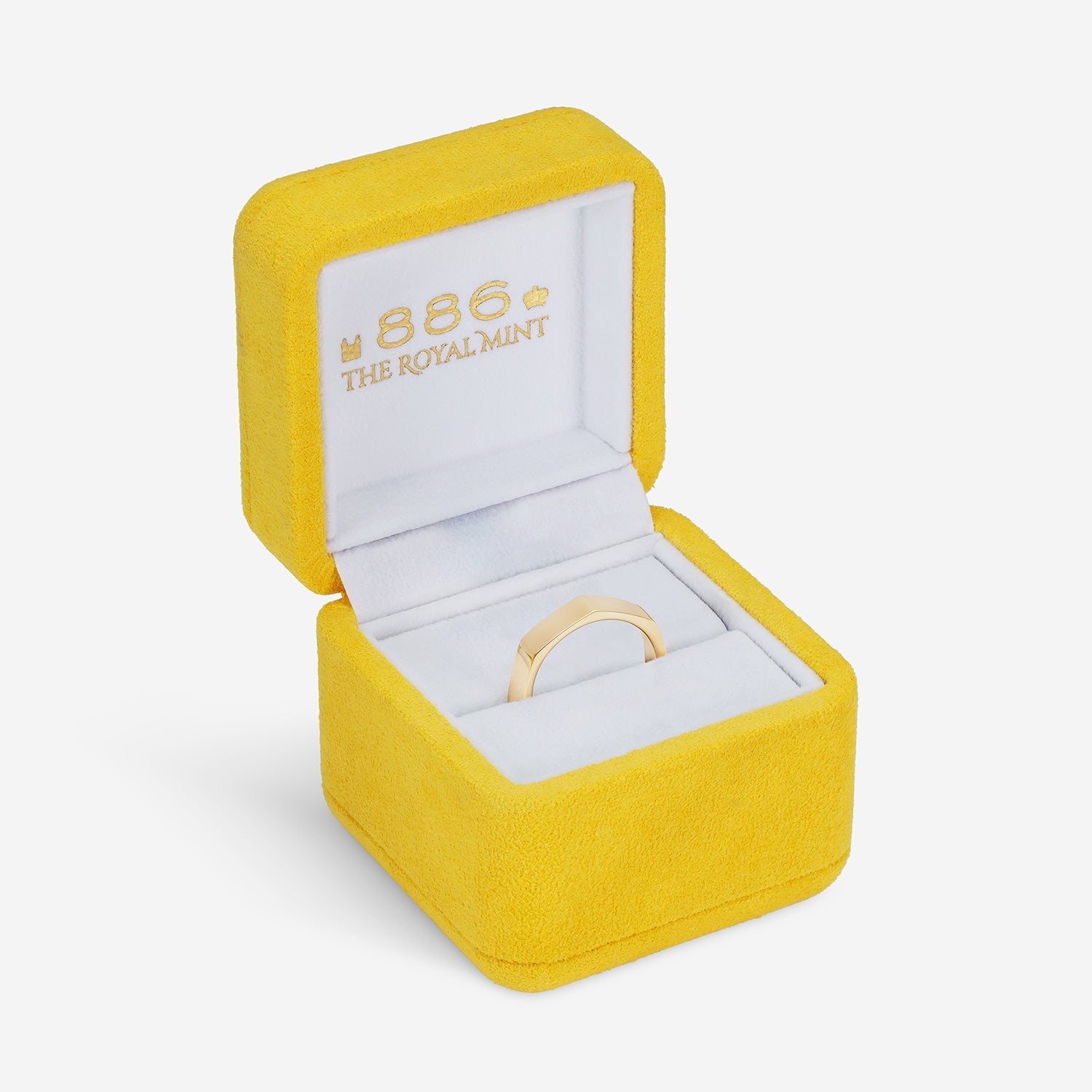 886 Royal Mint Rings Decus Large Ring 18ct Yellow Gold