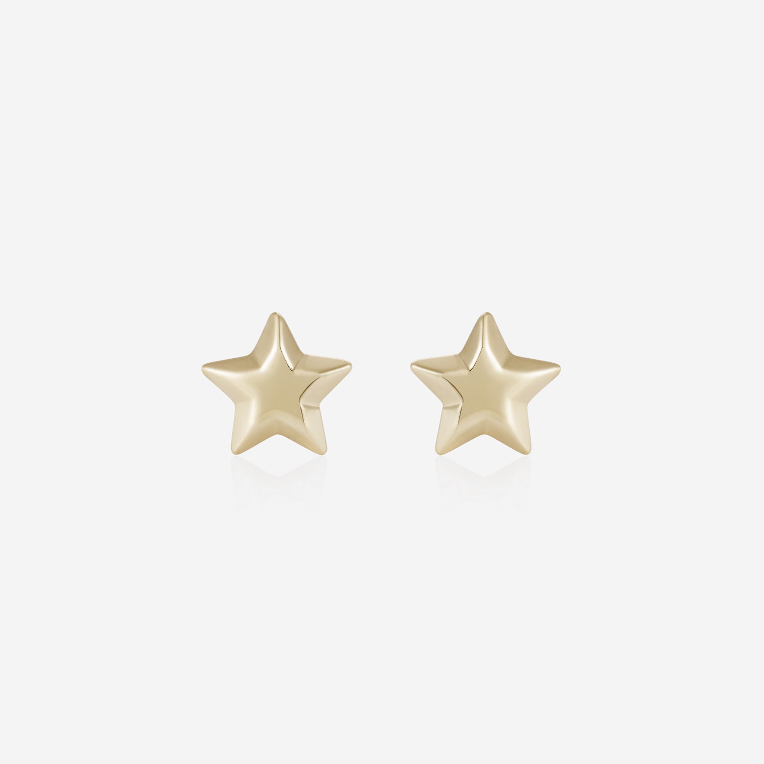 886 Royal Mint Earrings Shooting Star Small Studs 9ct Yellow Gold