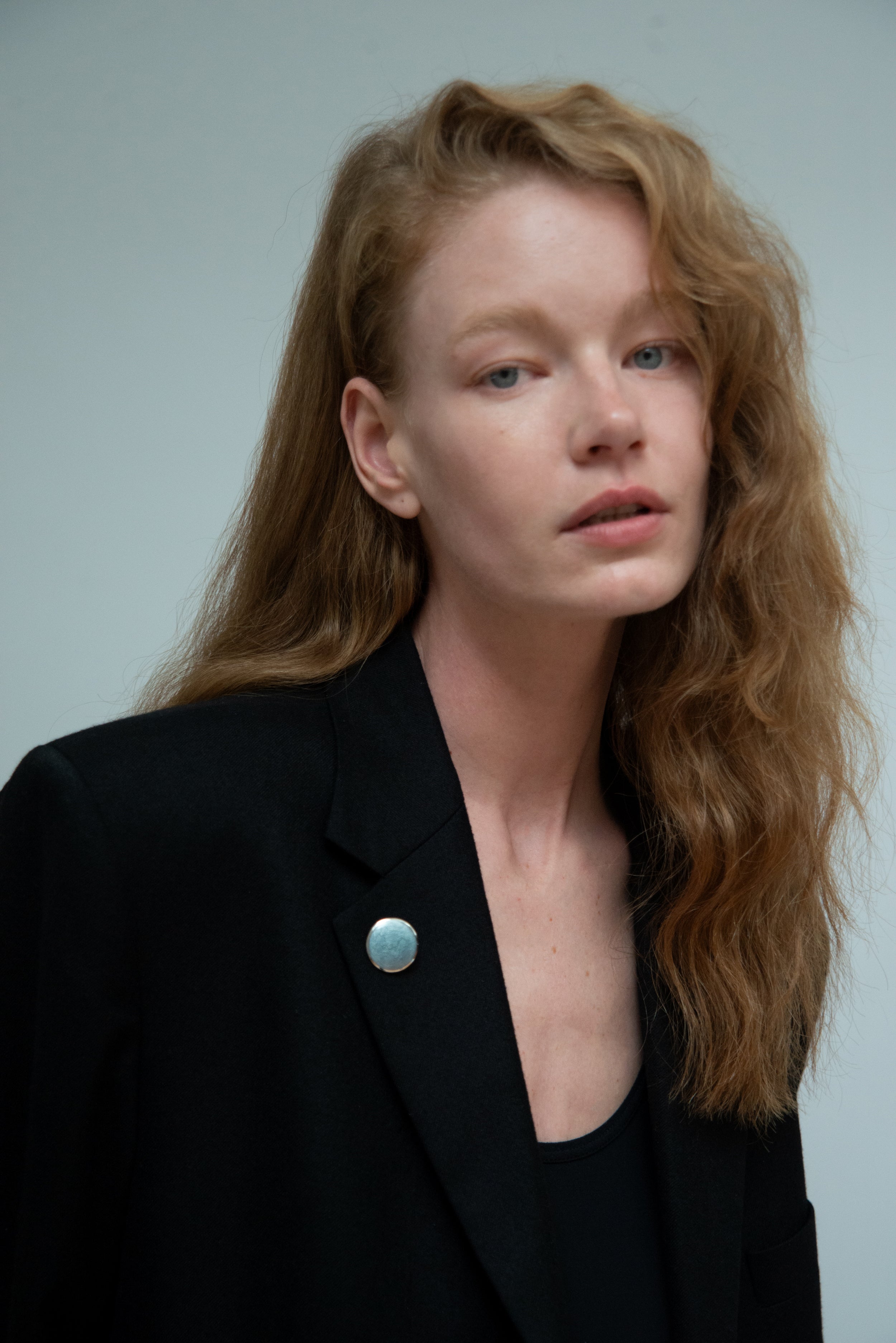 886 Royal Mint Brooches Night Sky Enamelled Moon Brooch, Sterling Silver