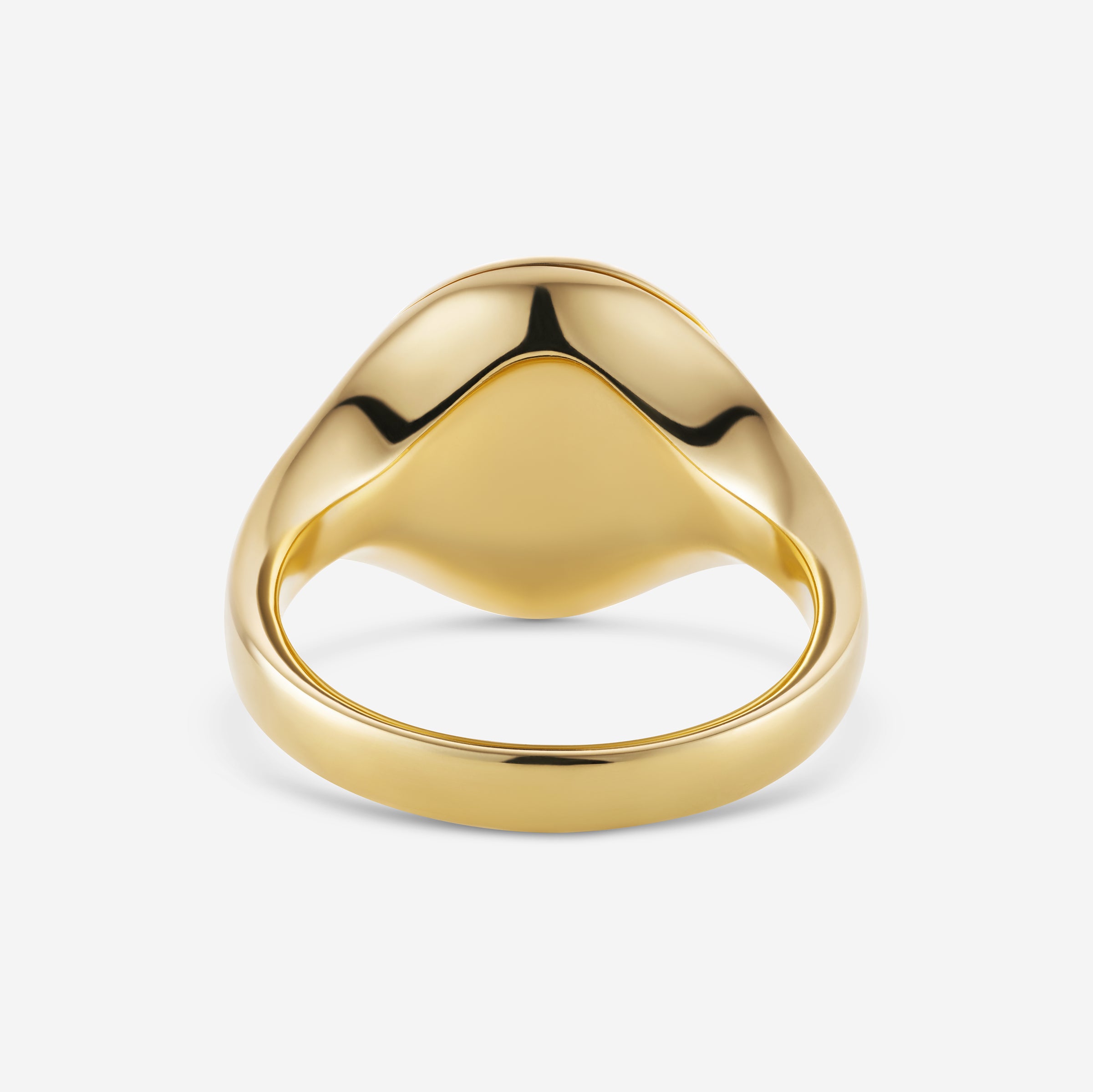 886 Royal Mint Rings Sundial Enamelled Signet Ring in 18ct Yellow Gold