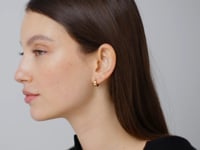 886 Huggie Hoops in 18ct Yellow Gold