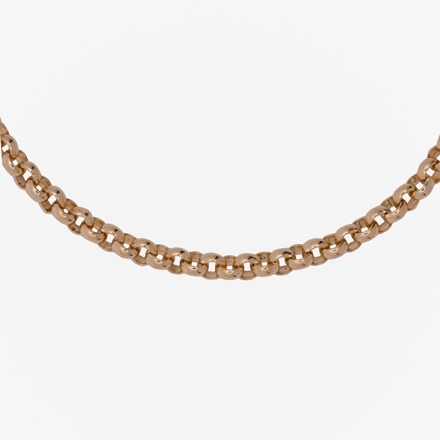 886 Royal Mint Necklaces 886 Belcher Chain in 9ct Yellow Gold