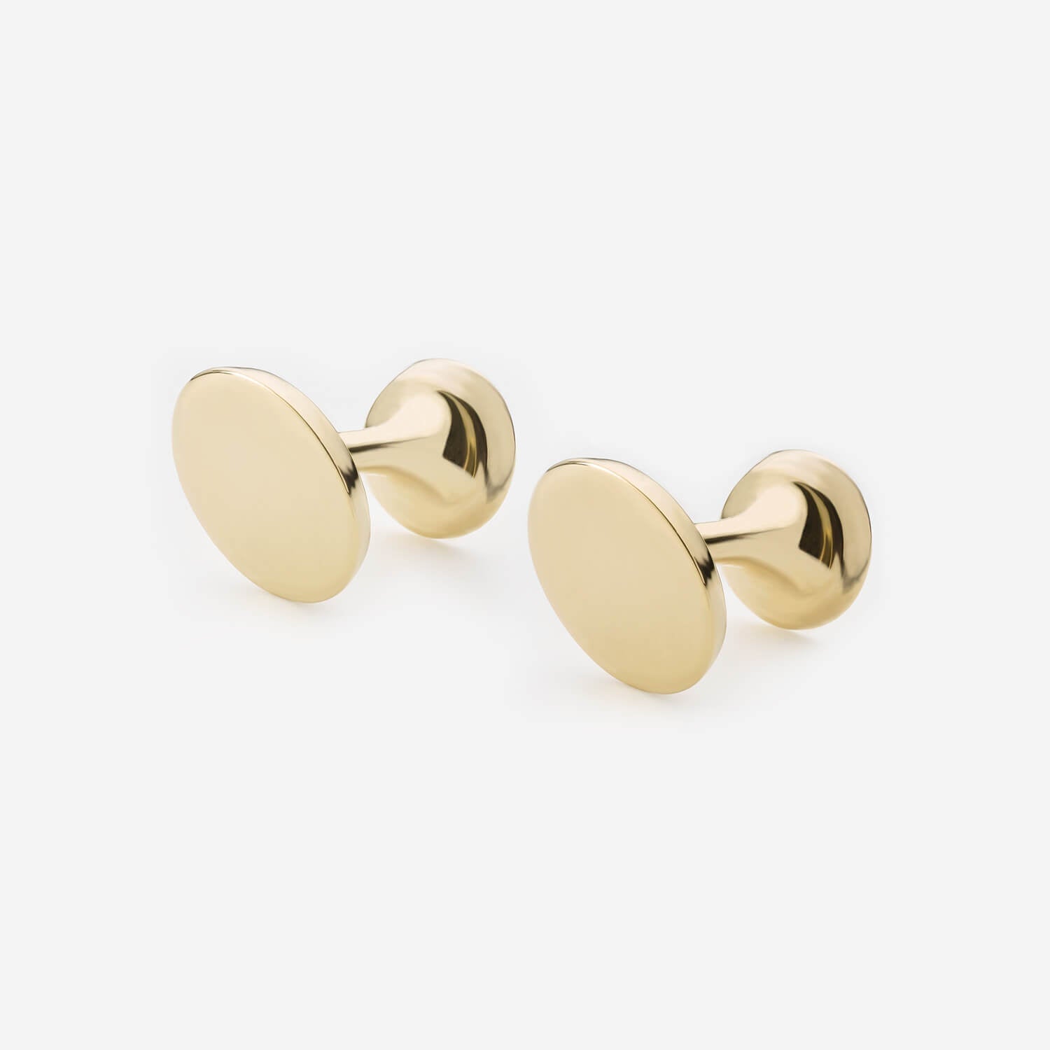 886 Royal Mint Cufflinks 886 Caustic Cufflinks in 9ct Yellow Gold