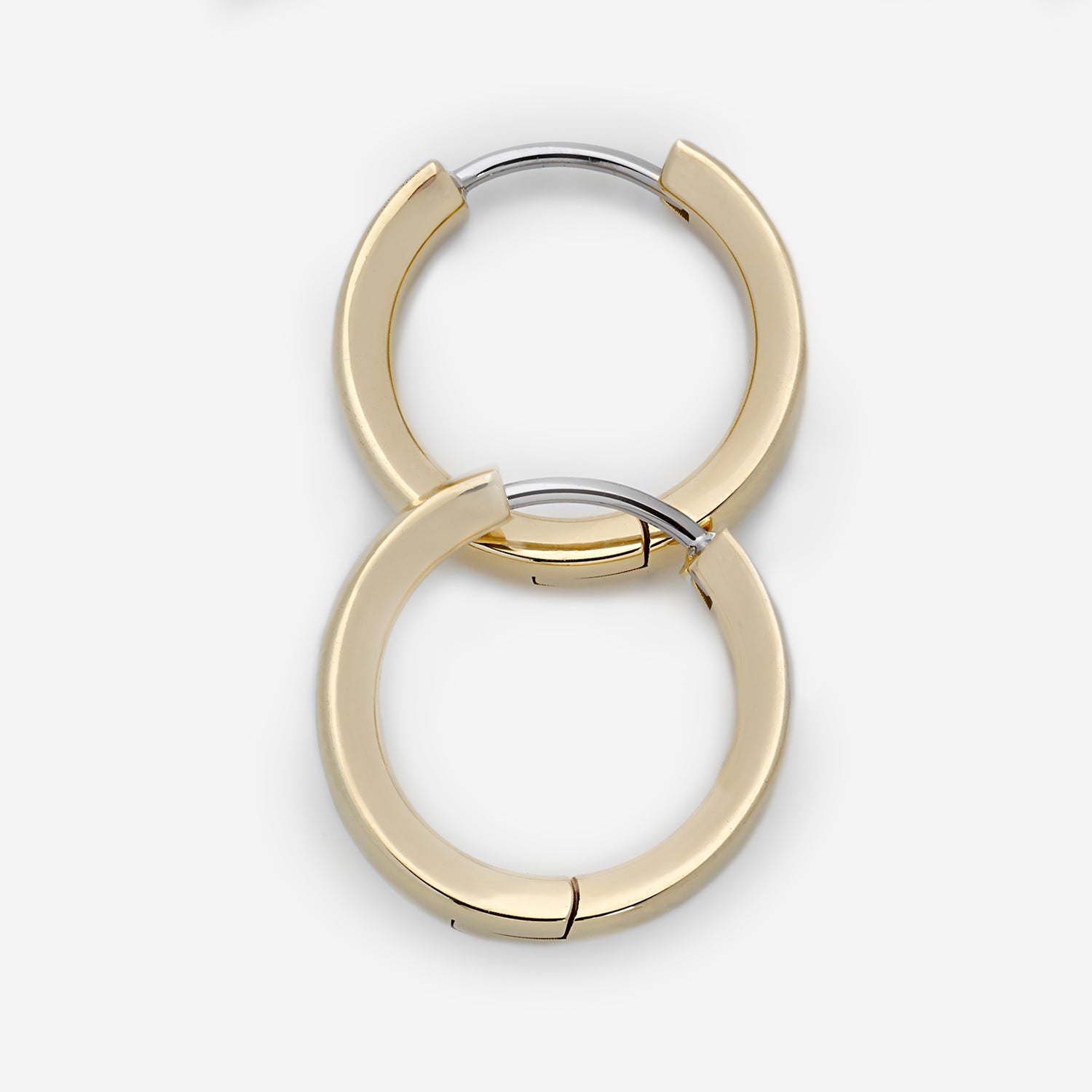 886 Royal Mint Earrings 886 Hoops in 18ct Yellow Gold