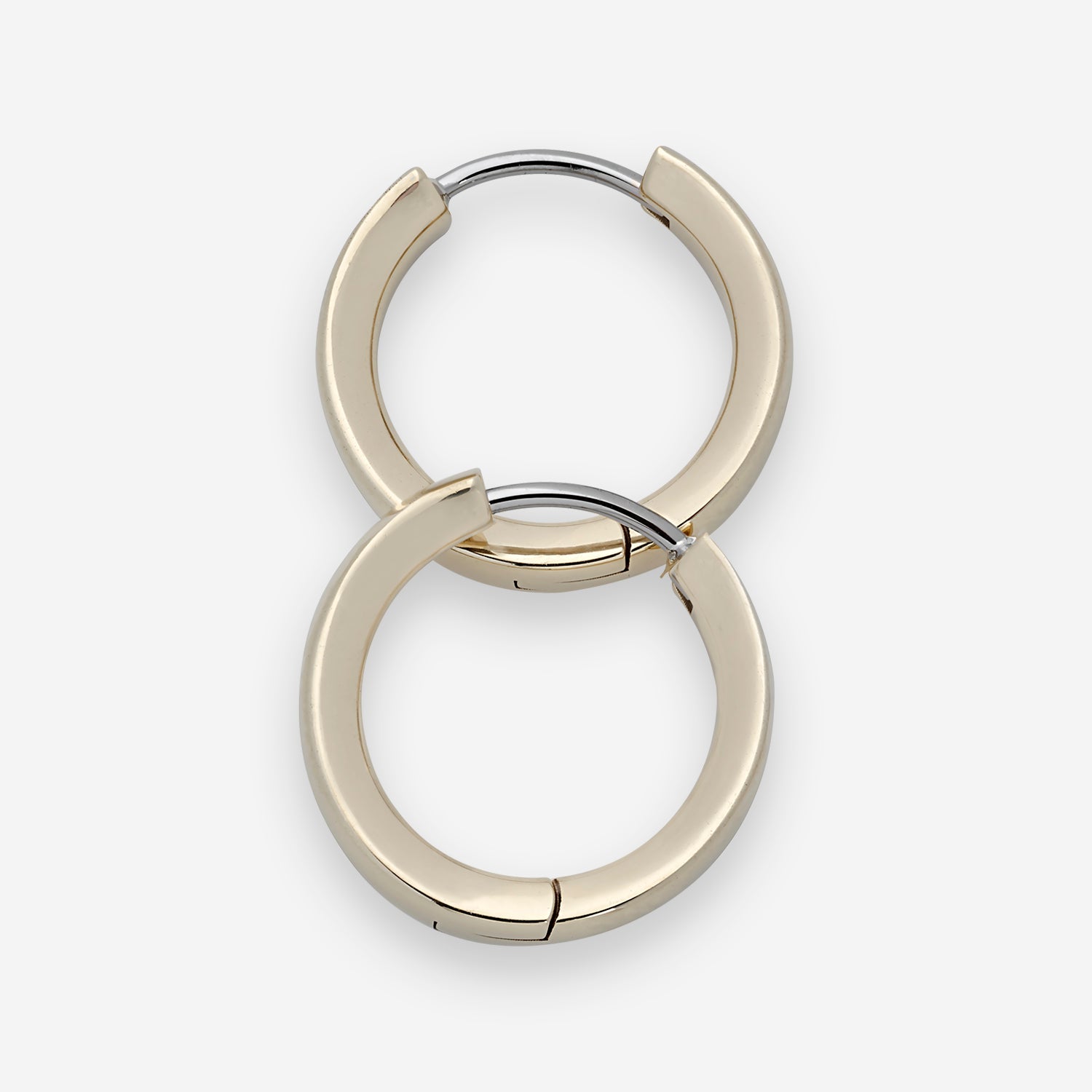 886 Royal Mint Earrings 886 Hoops in 9ct Yellow Gold