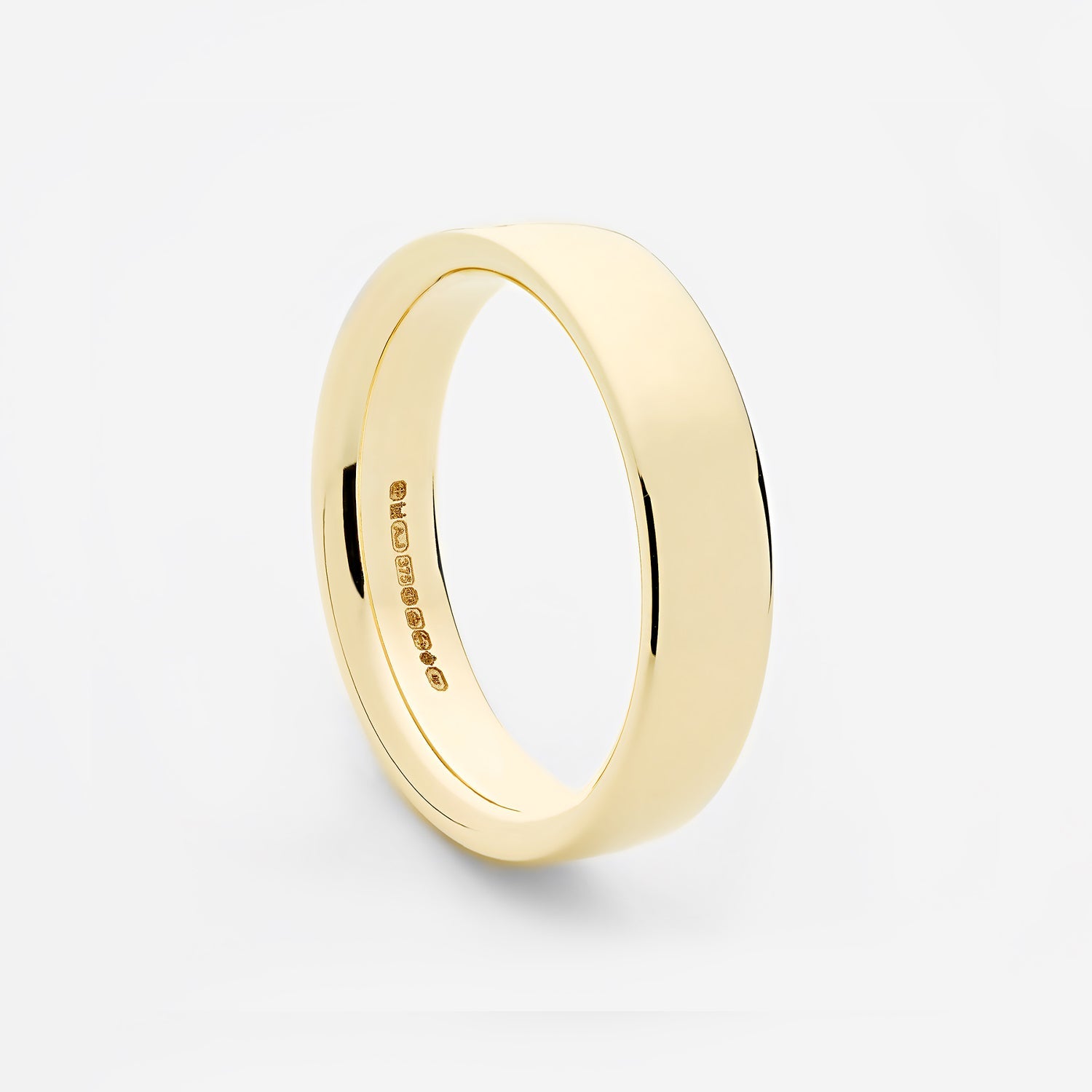 886 Royal Mint Rings 886 Band Ring in 9ct Yellow Gold