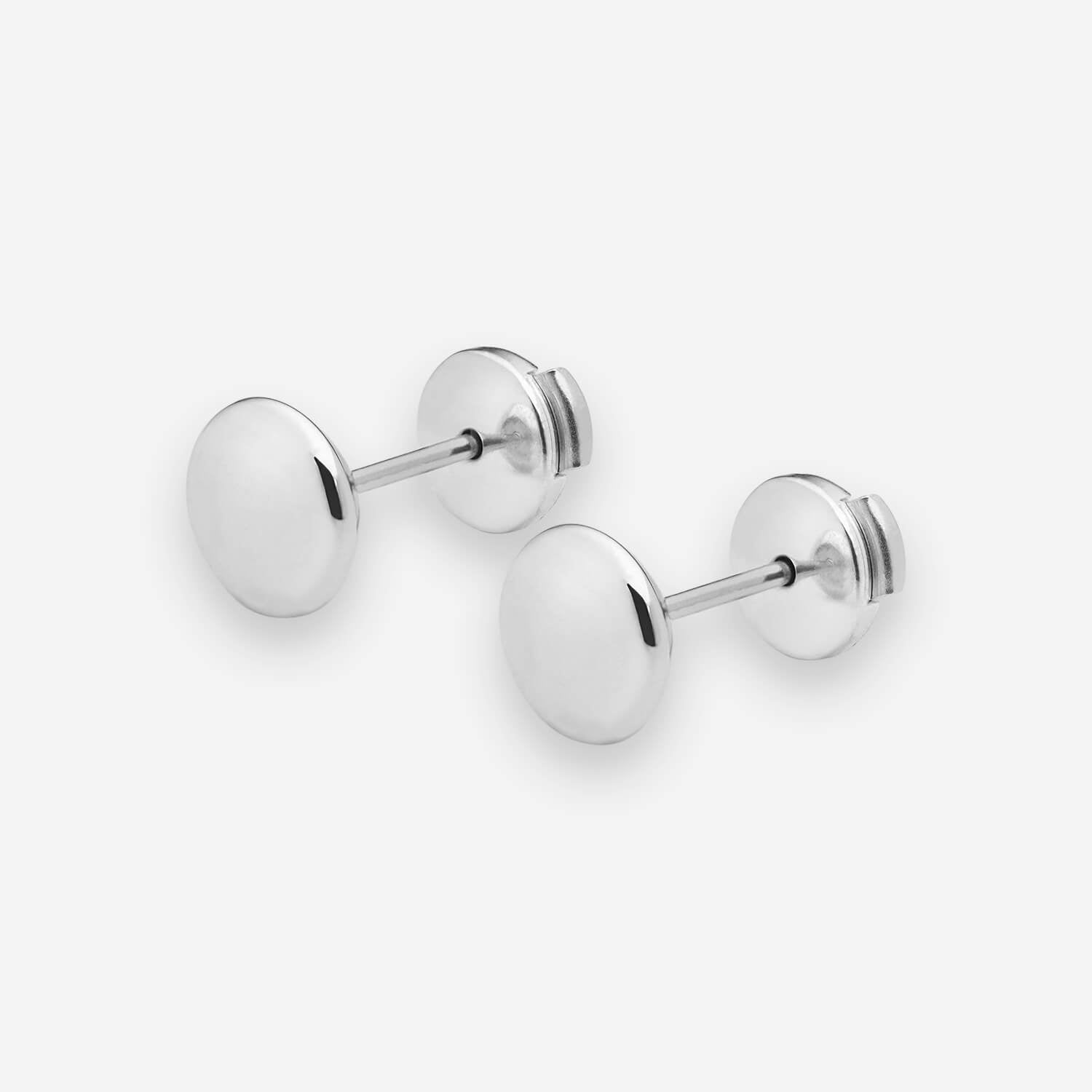 886 Royal Mint Earrings 886 Large Stud Earrings in Sterling Silver