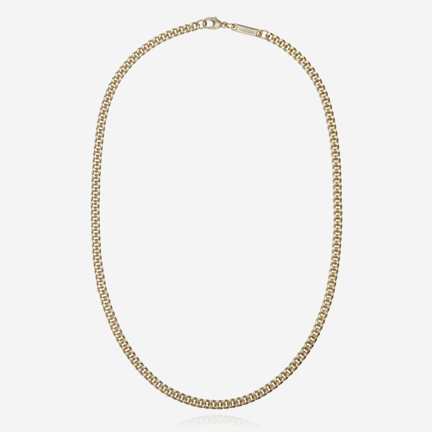 886 Royal Mint Necklaces 886 Fine Curb Chain in 9ct Yellow Gold