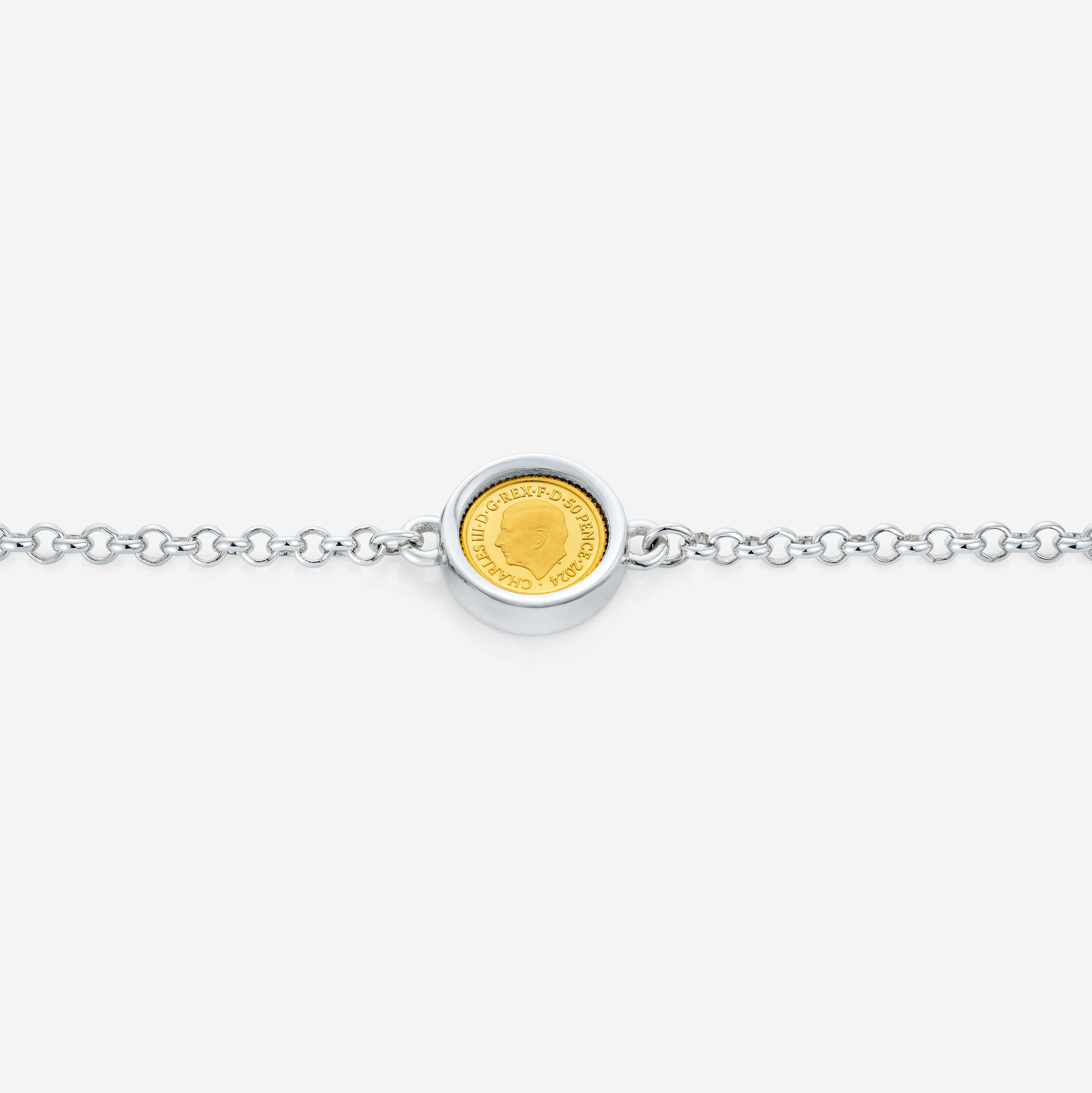 886 Royal Mint Bracelet 1/40oz Bracelet, Silver