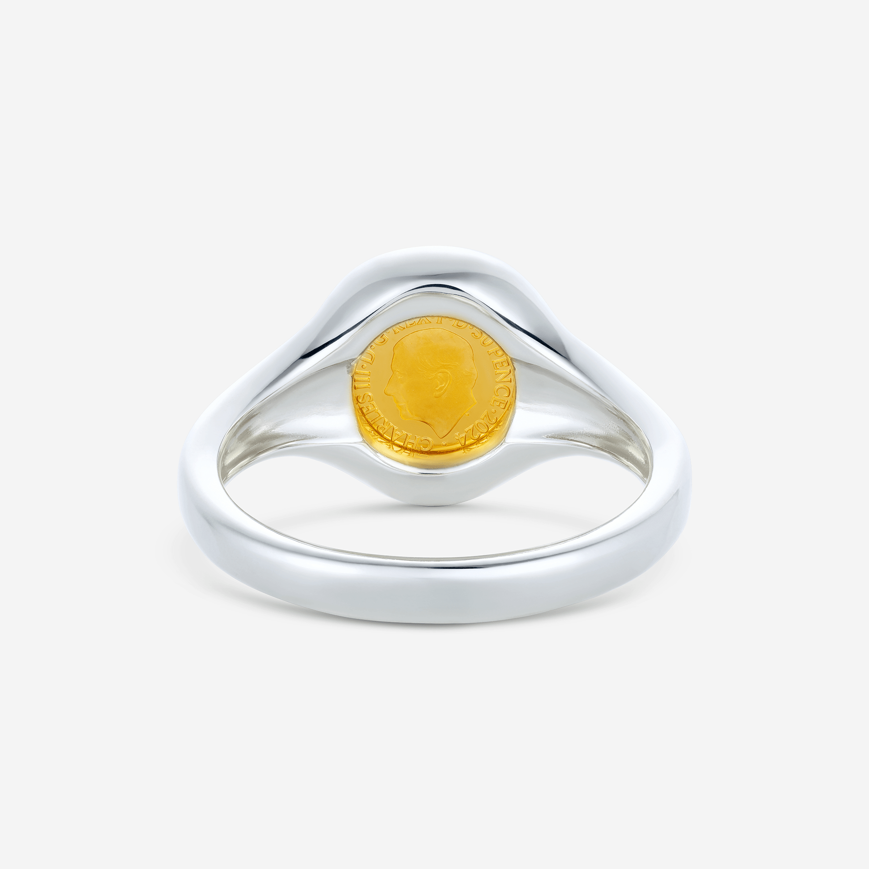 886 Royal Mint Rings 1/40oz Signet Ring, Sterling Silver