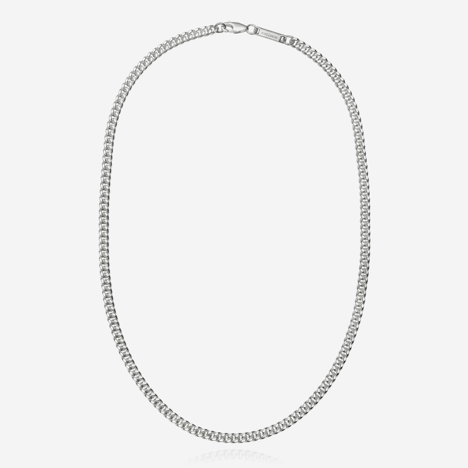 886 Royal Mint Necklaces 886 Curb Chain in Sterling Silver