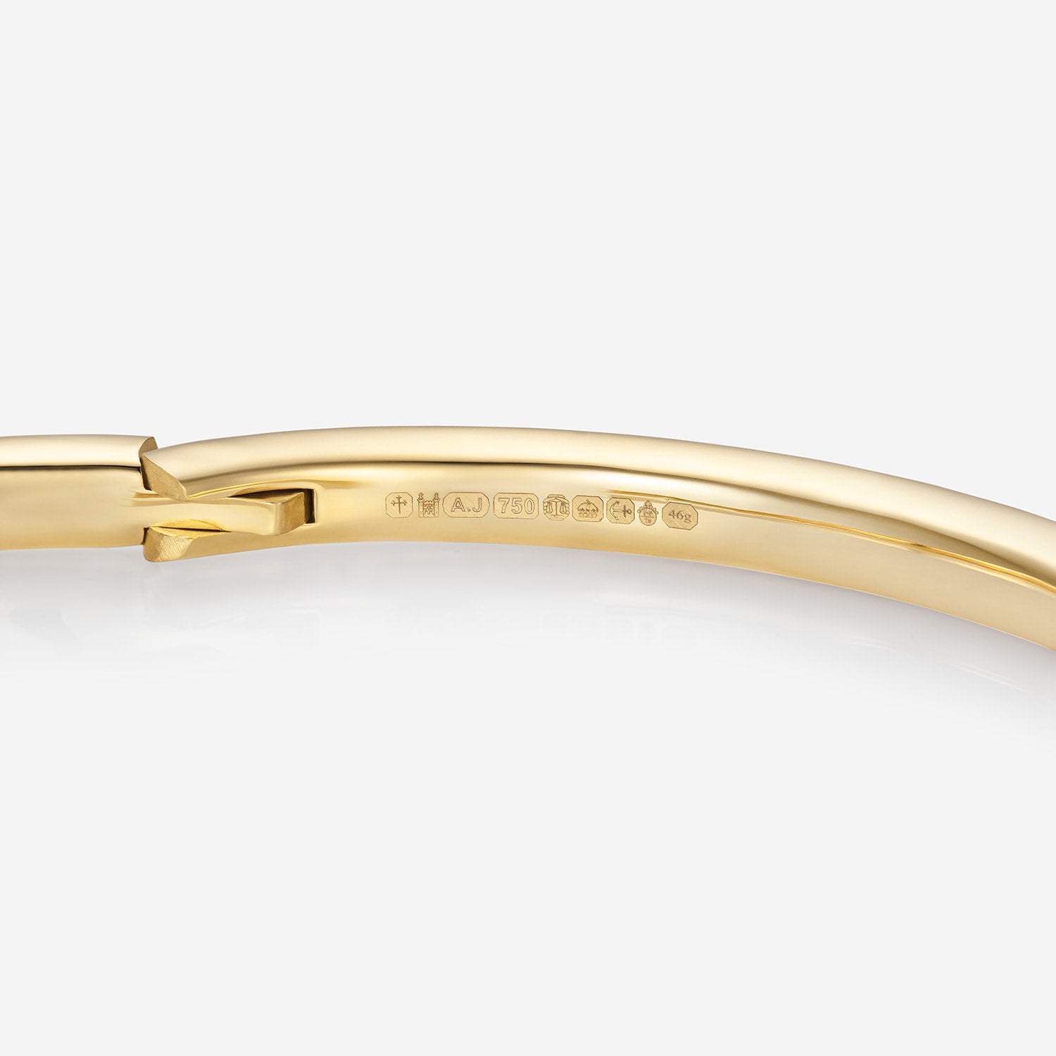 886 Royal Mint Bracelet 886 Bangle in 18ct Yellow Gold