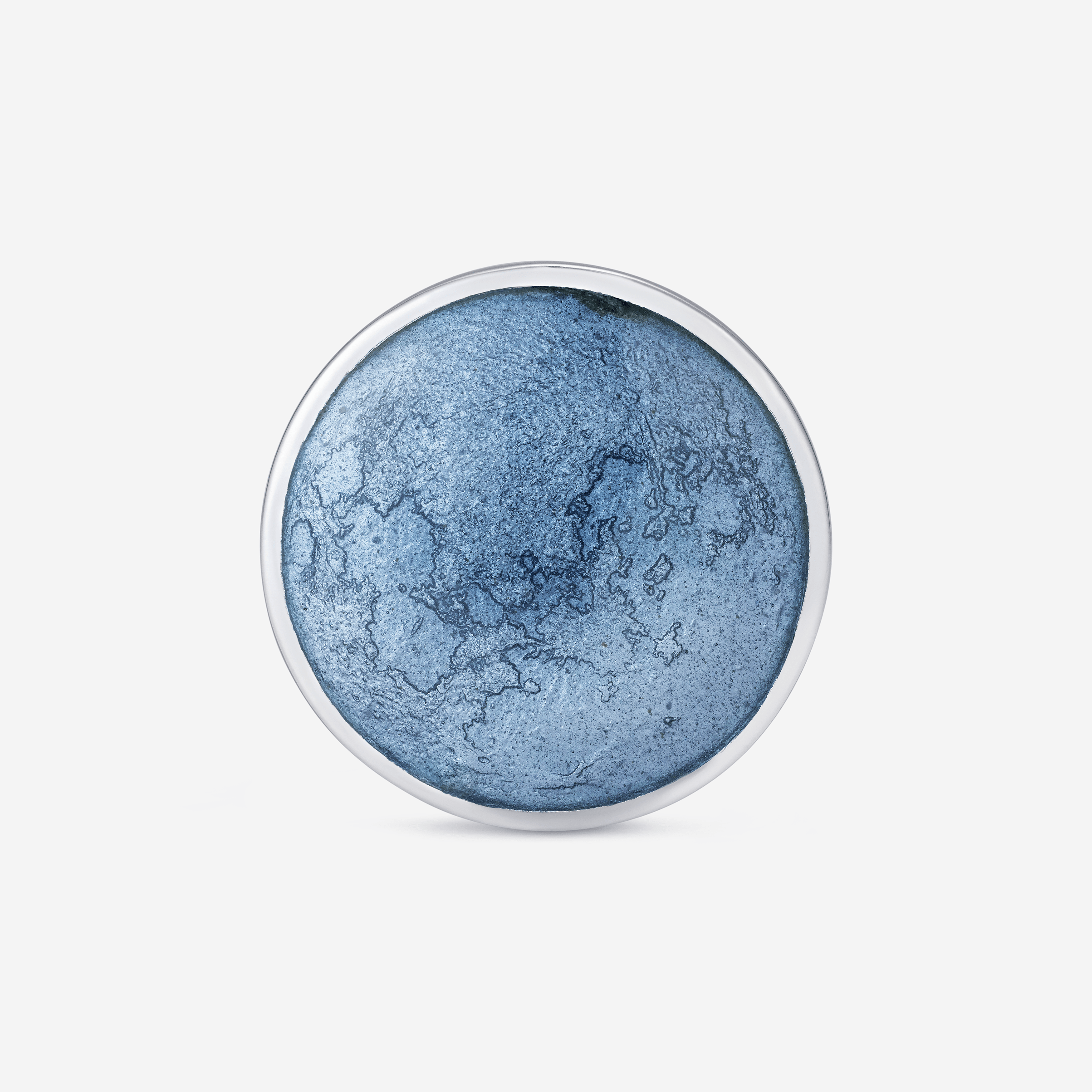 886 Royal Mint Brooches Night Sky Enamelled Moon Brooch, Sterling Silver