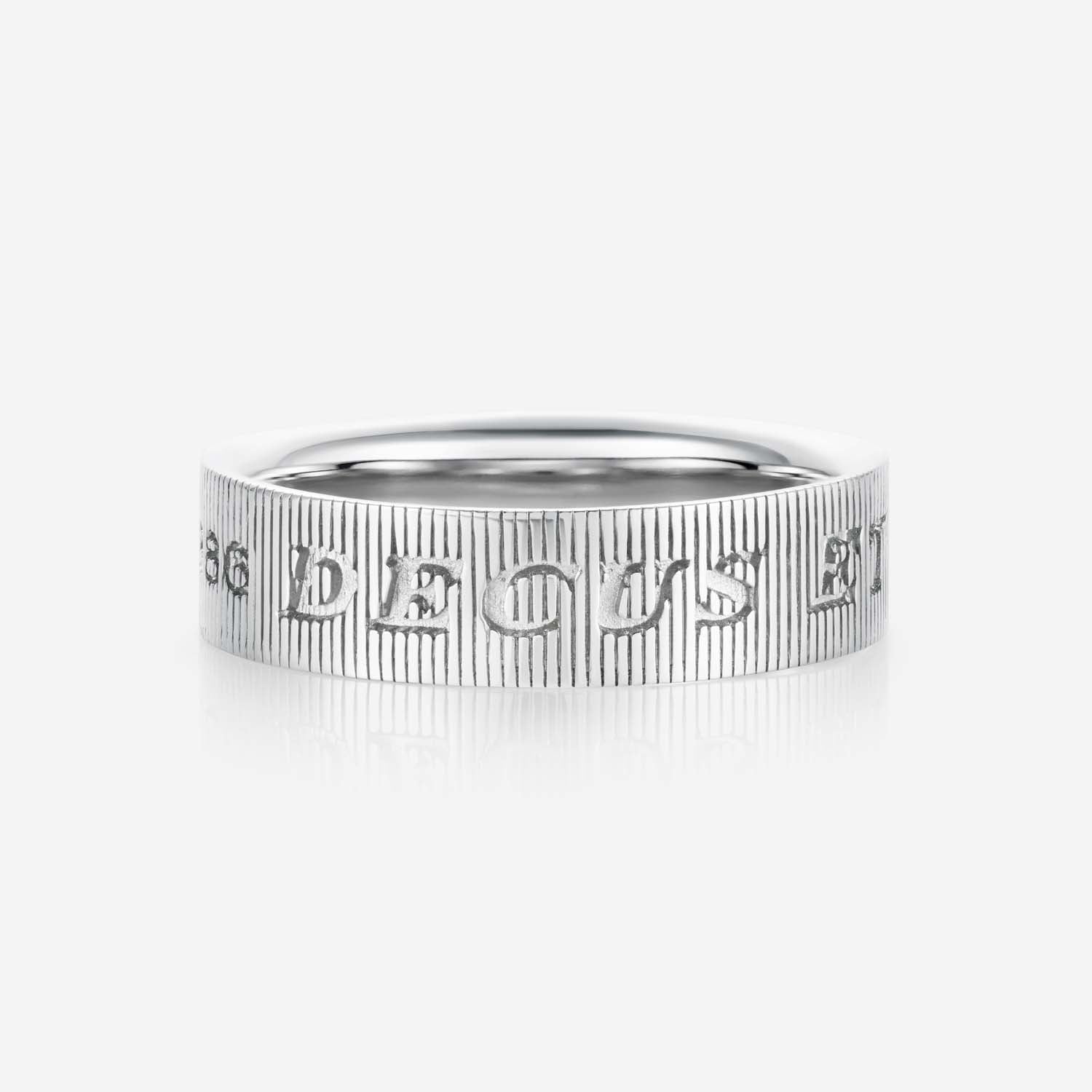 886 Royal Mint Rings Tutamen Large Ring Silver