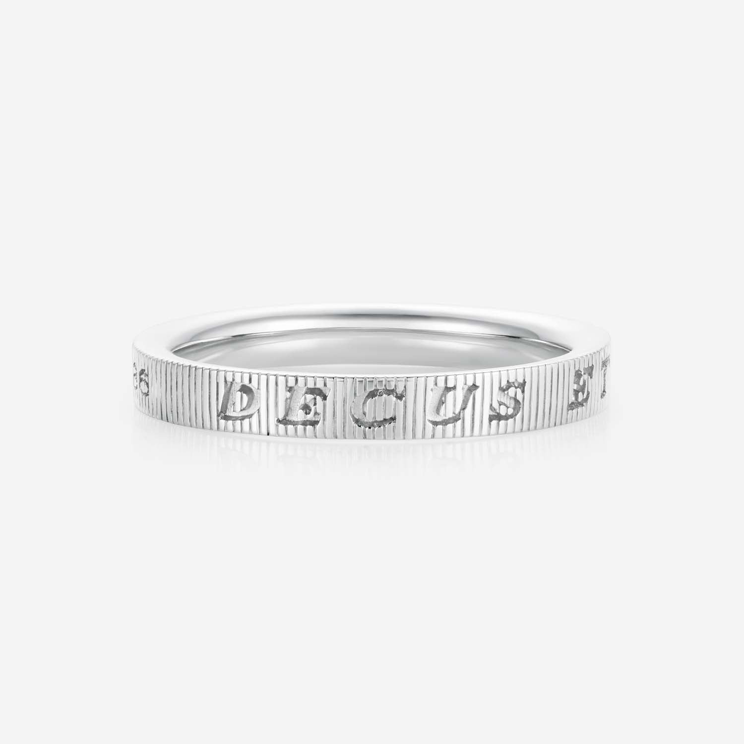 Tutamen Small Ring Silver – 886 Royal Mint