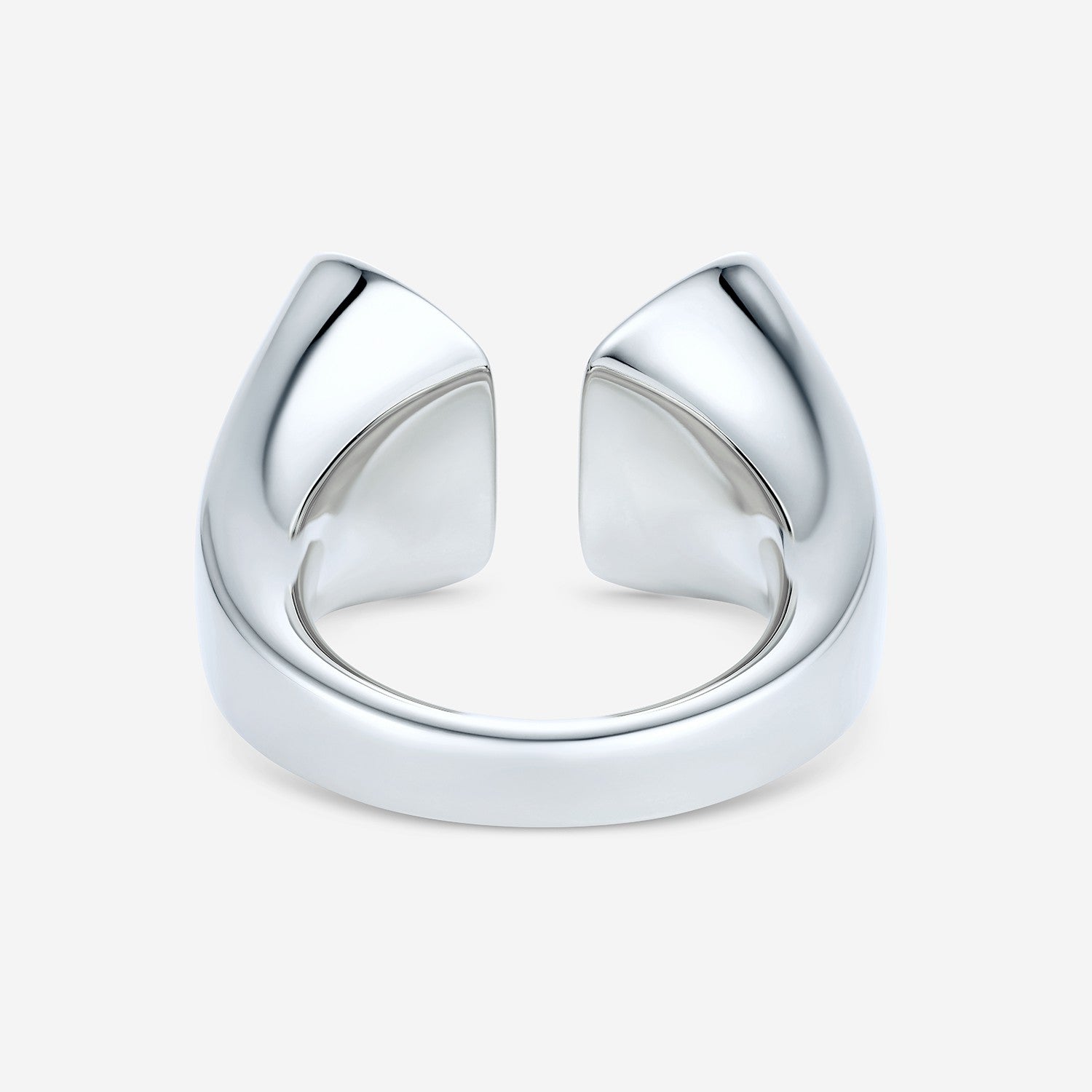 886 Royal Mint Rings Aurum Large Open Ring, Silver Sterling
