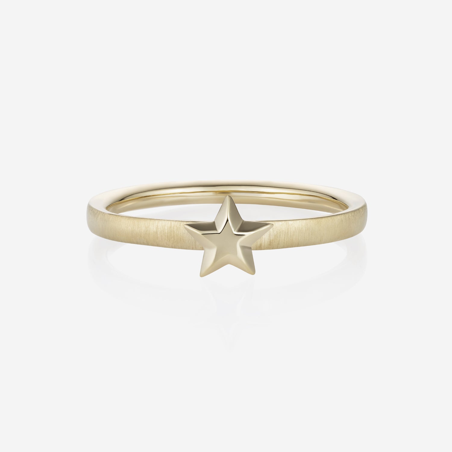 886 Royal Mint Rings Shooting Star Ring 9ct Yellow Gold