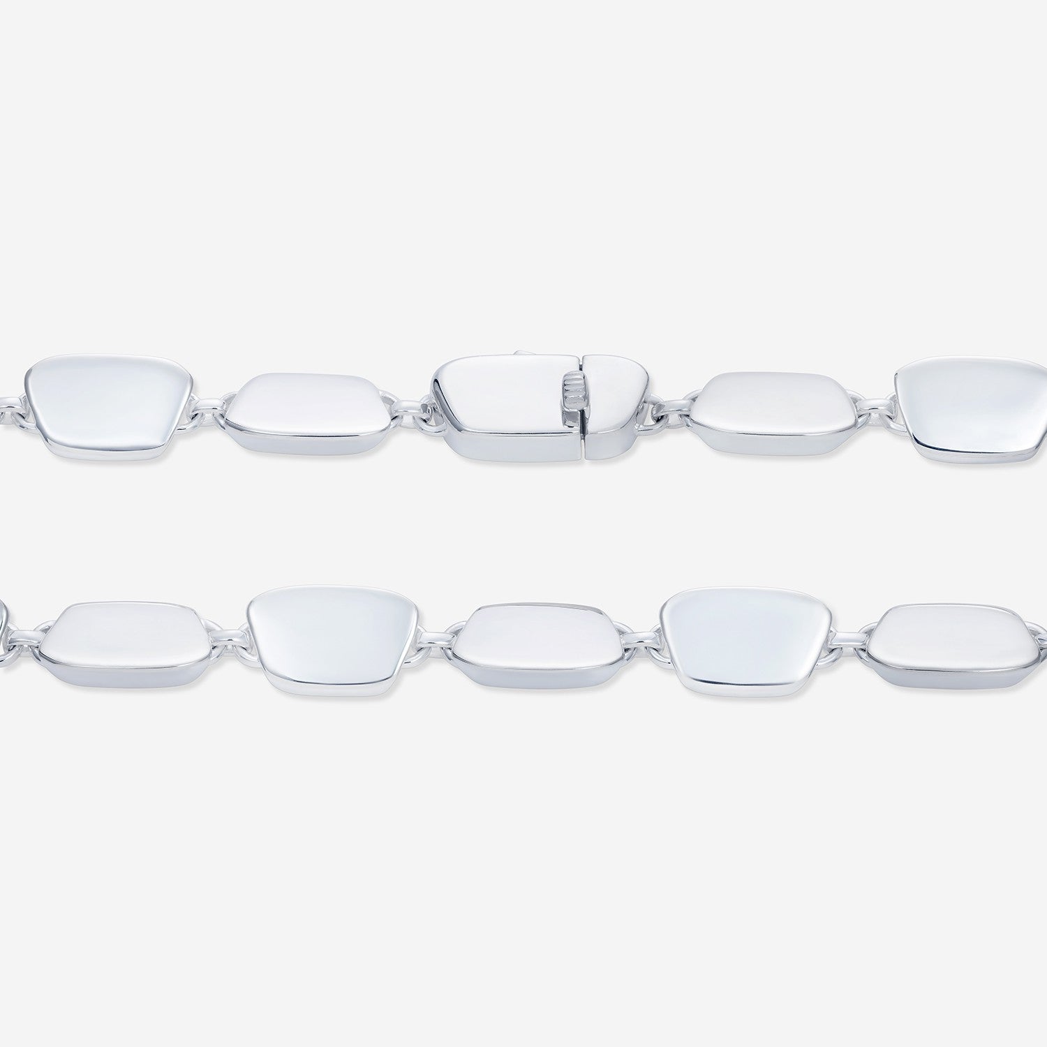 886 Royal Mint Bracelet Aurum Slice 7.5 inch Bracelet, Silver Sterling