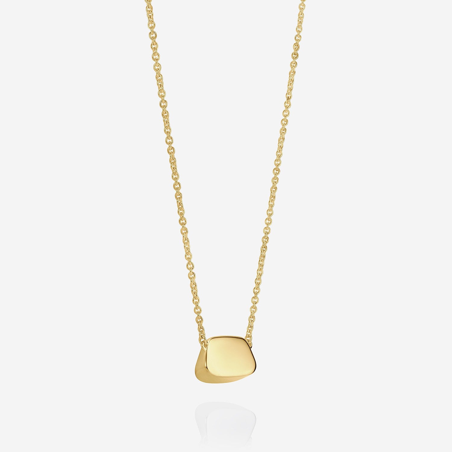 886 Royal Mint Necklaces Aurum Single Slice Necklace, 18ct Yellow Gold